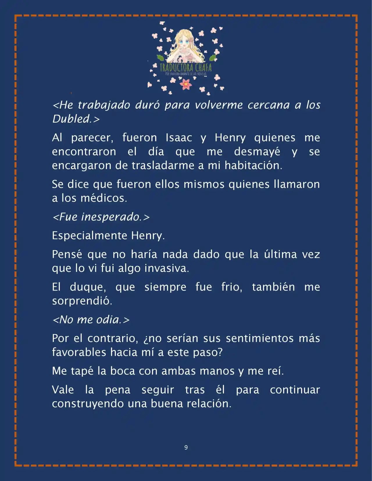 LA BEBE QUE CRIA UN VILLANO (Novela) - Capítulo 24 - Página 11 - LectorTMOo