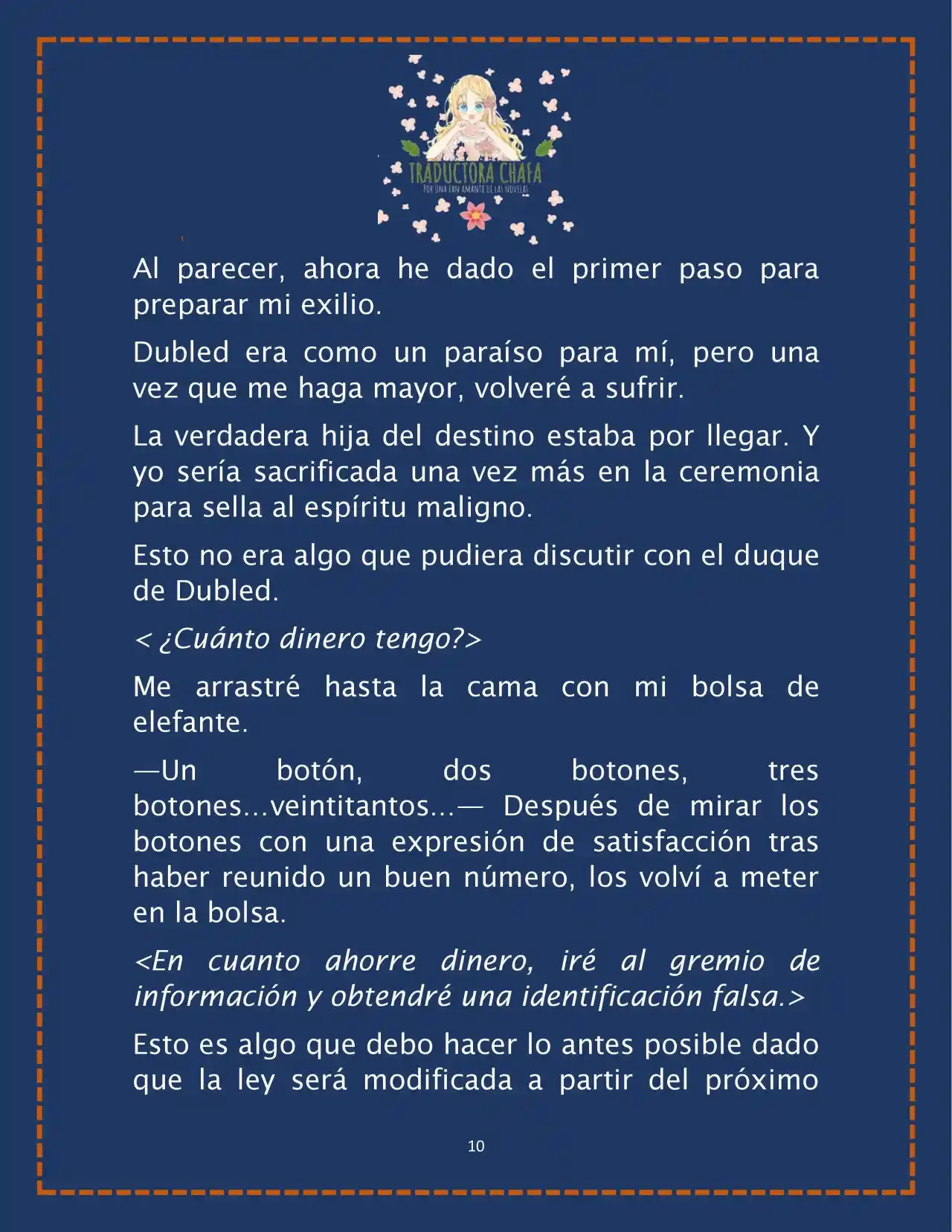 LA BEBE QUE CRIA UN VILLANO (Novela) - Capítulo 24 - Página 12 - LectorTMOo