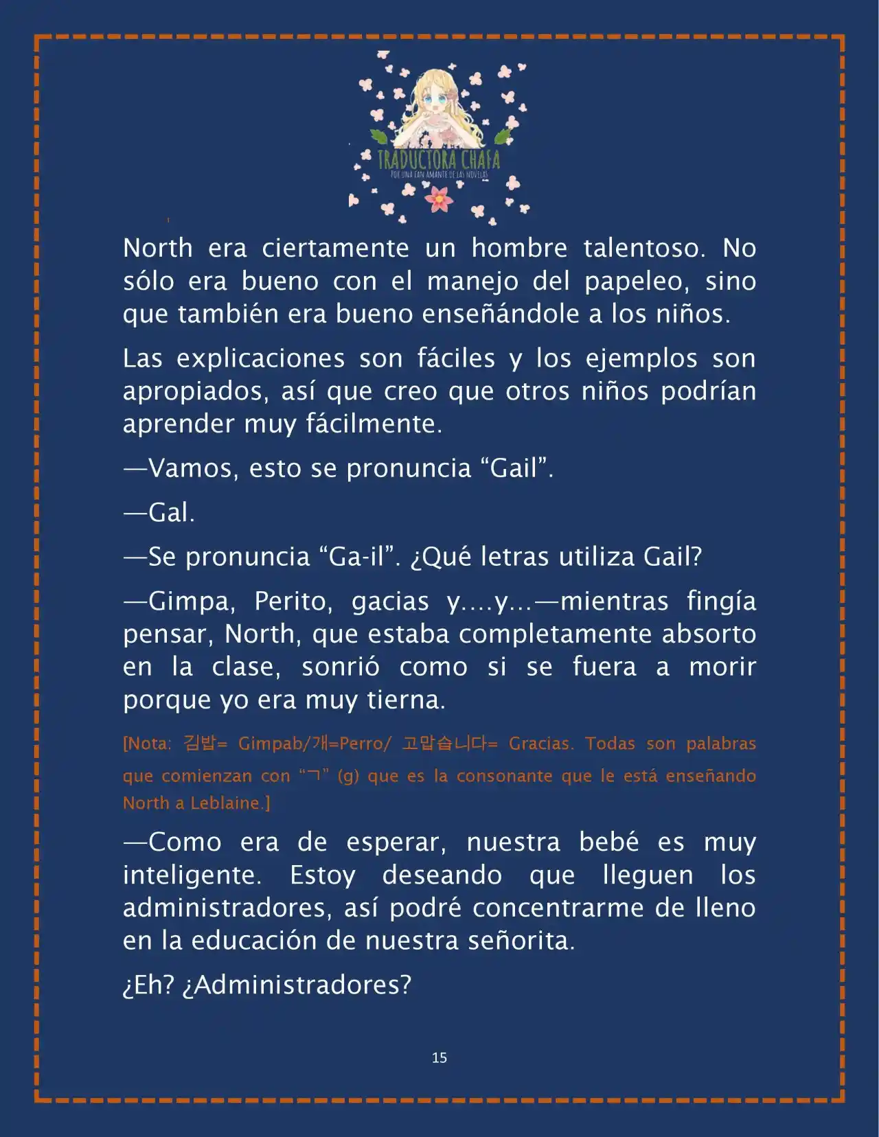 LA BEBE QUE CRIA UN VILLANO (Novela) - Capítulo 24 - Página 17 - LectorTMOo