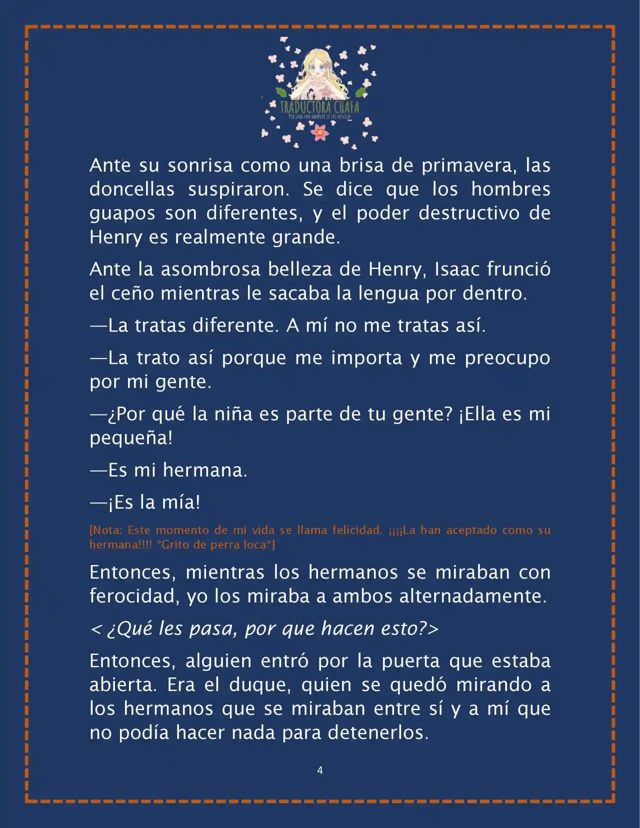 LA BEBE QUE CRIA UN VILLANO (Novela) - Capítulo 25 - Página 6 - LectorTMOo