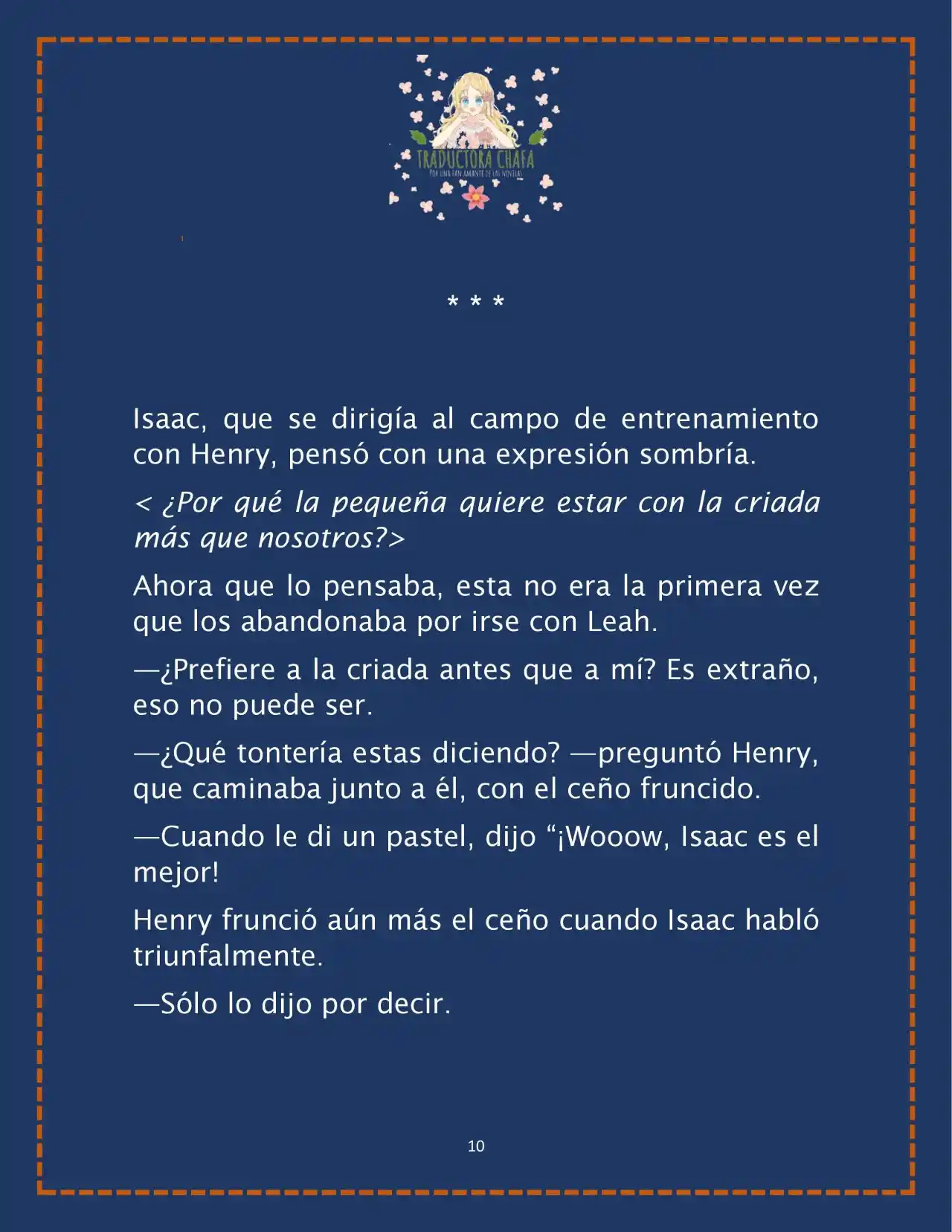 LA BEBE QUE CRIA UN VILLANO (Novela) - Capítulo 25 - Página 12 - LectorTMOo