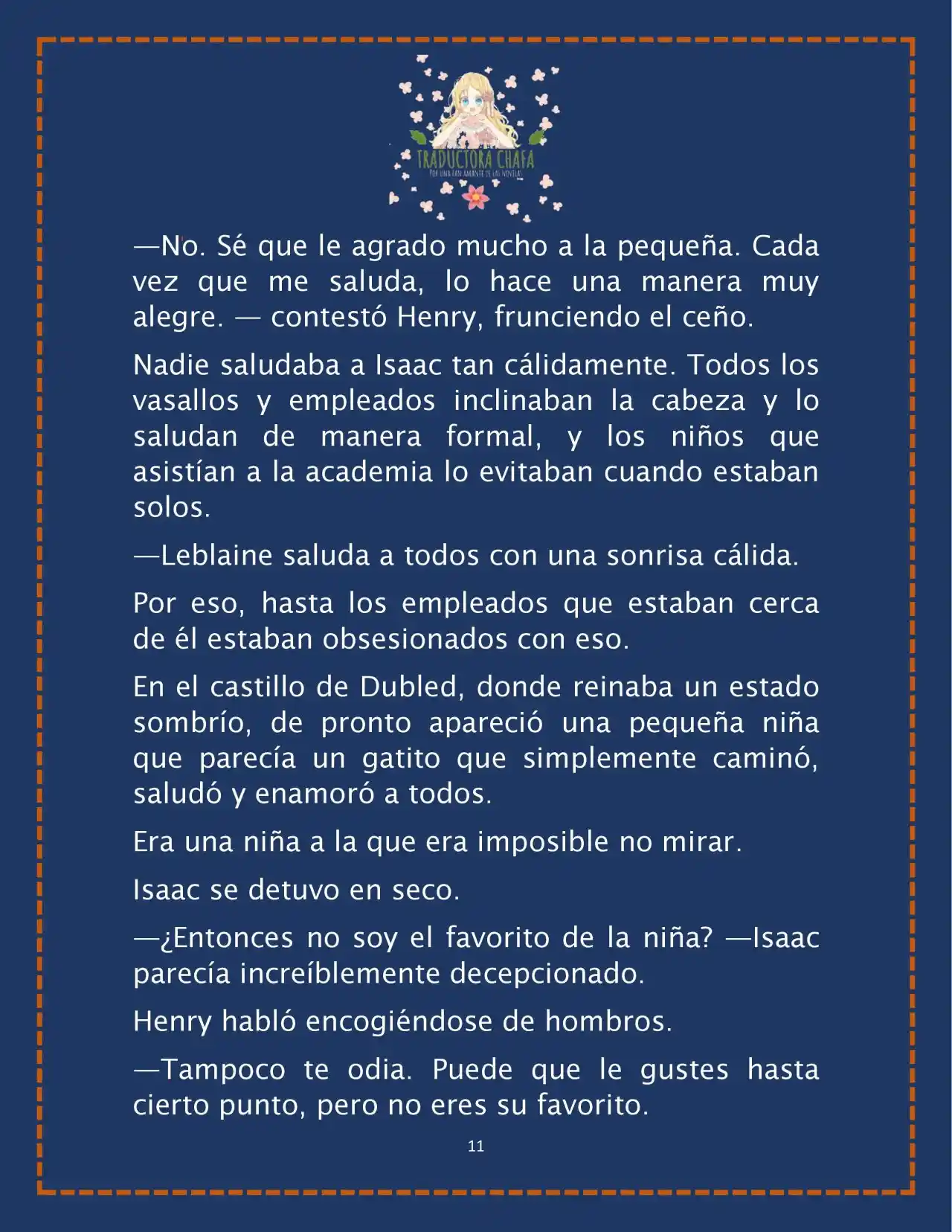 LA BEBE QUE CRIA UN VILLANO (Novela) - Capítulo 25 - Página 13 - LectorTMOo