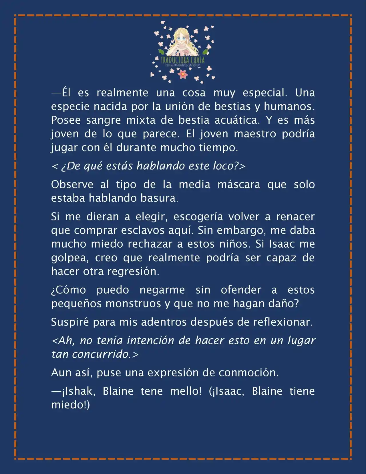 LA BEBE QUE CRIA UN VILLANO (Novela) - Capítulo 27 - Página 8 - LectorTMOo