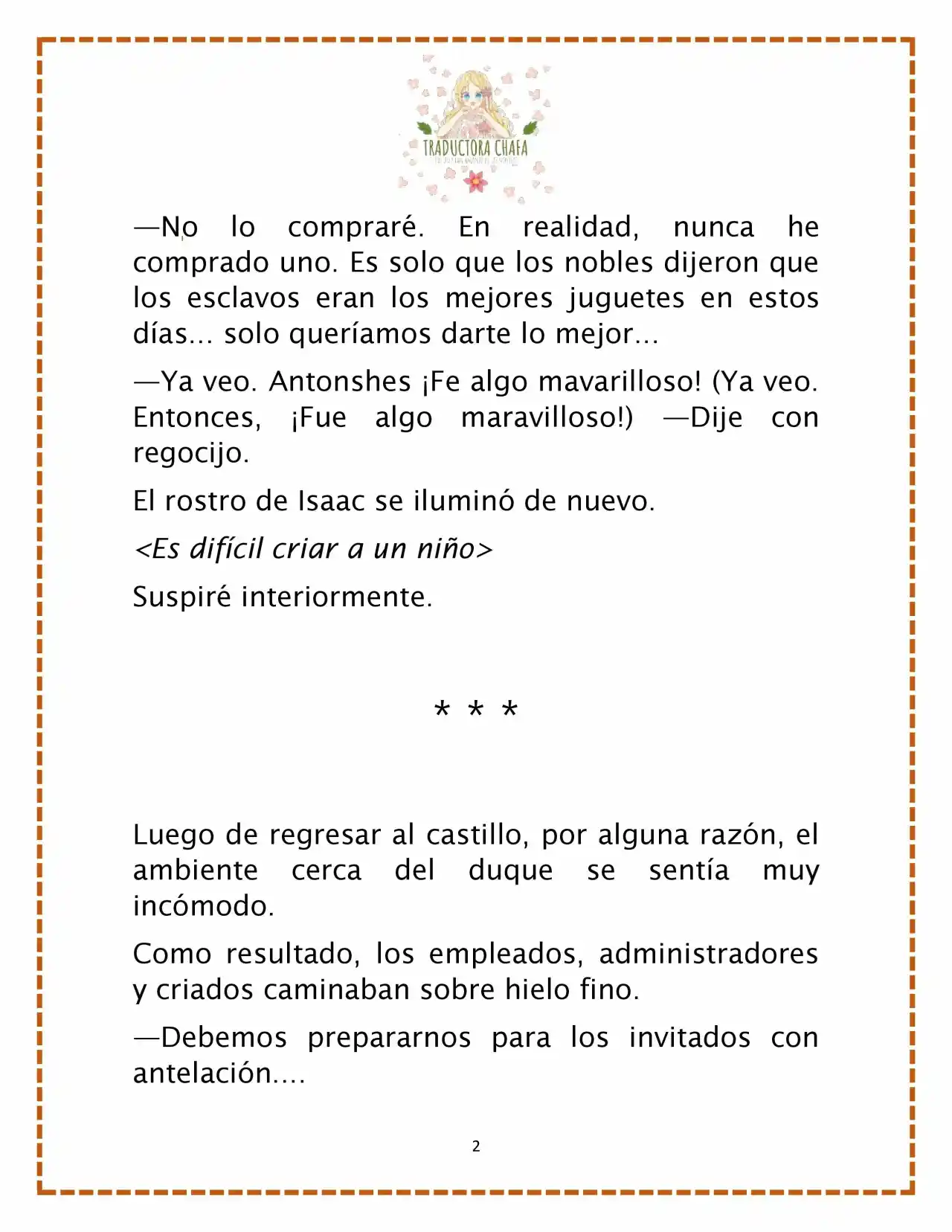 LA BEBE QUE CRIA UN VILLANO (Novela) - Capítulo 28 - Página 4 - LectorTMOo