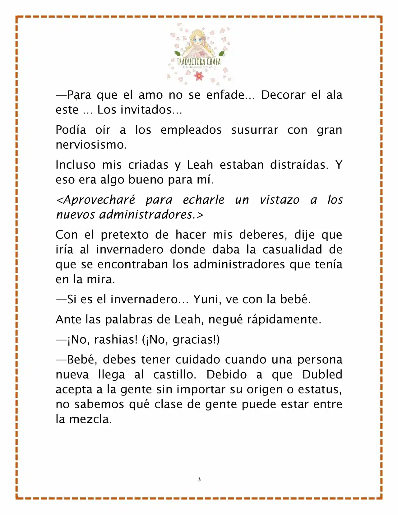 LA BEBE QUE CRIA UN VILLANO (Novela) - Capítulo 28 - Página 5 - LectorTMOo