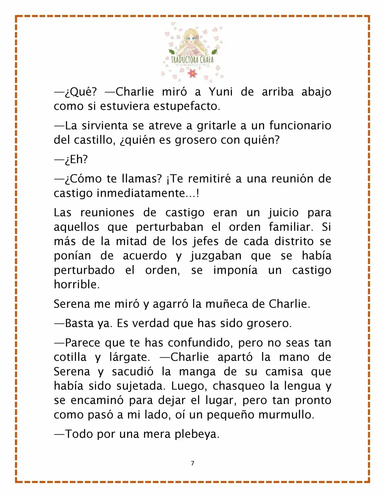 LA BEBE QUE CRIA UN VILLANO (Novela) - Capítulo 28 - Página 9 - LectorTMOo