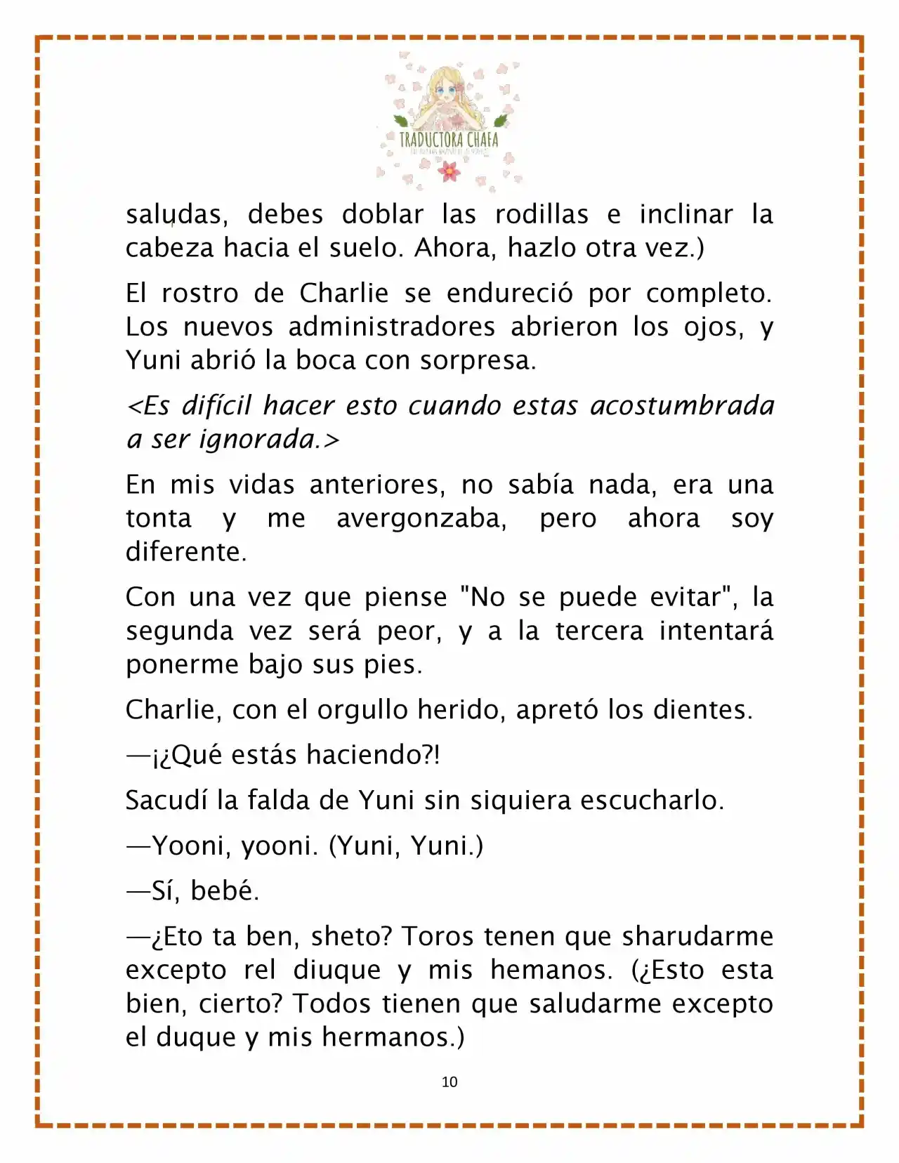 LA BEBE QUE CRIA UN VILLANO (Novela) - Capítulo 28 - Página 12 - LectorTMOo