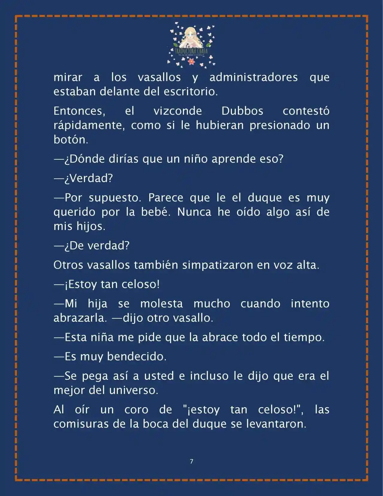 LA BEBE QUE CRIA UN VILLANO (Novela) - Capítulo 29 - Página 9 - LectorTMOo