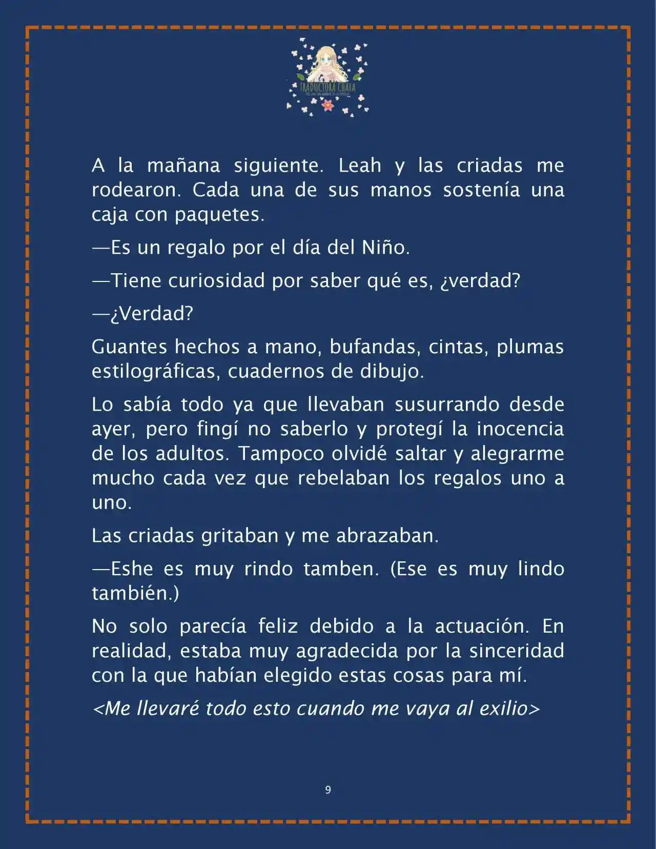 LA BEBE QUE CRIA UN VILLANO (Novela) - Capítulo 29 - Página 11 - LectorTMOo