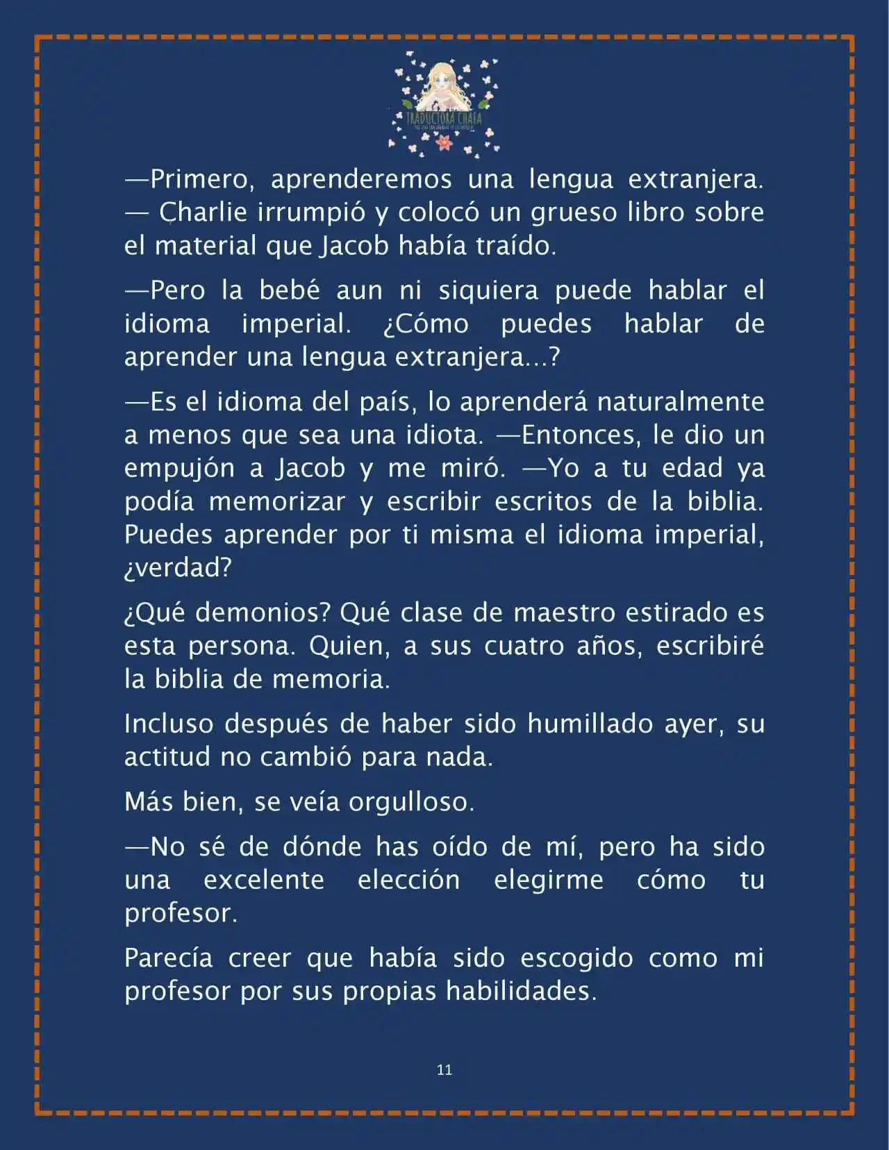 LA BEBE QUE CRIA UN VILLANO (Novela) - Capítulo 29 - Página 13 - LectorTMOo