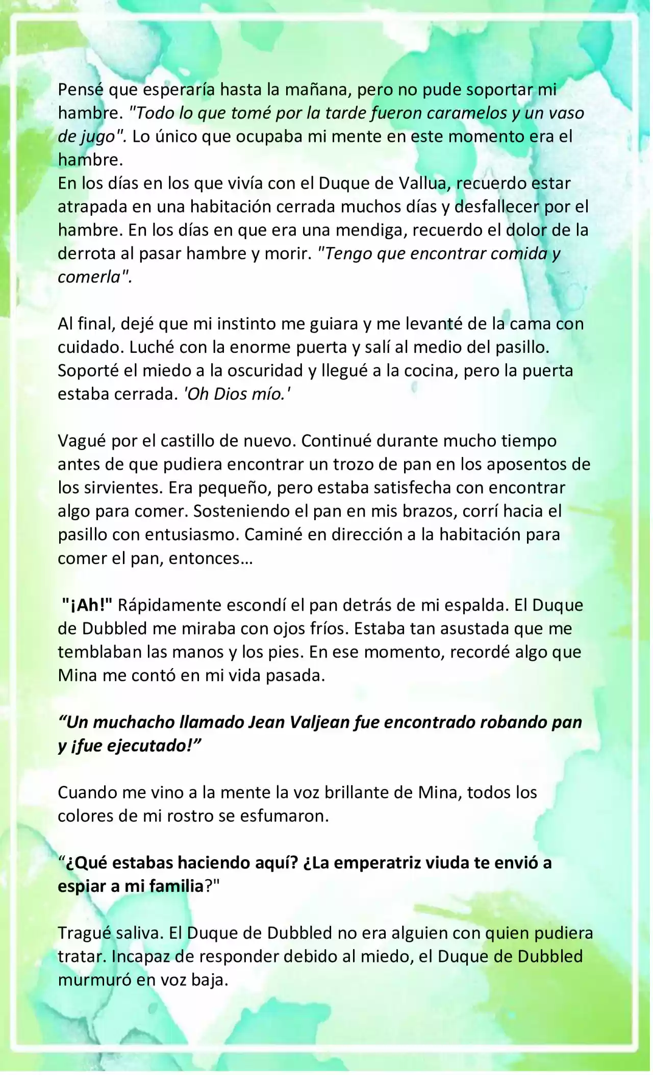 LA BEBE QUE CRIA UN VILLANO (Novela) - Capítulo 3 - Página 8 - LectorTMOo