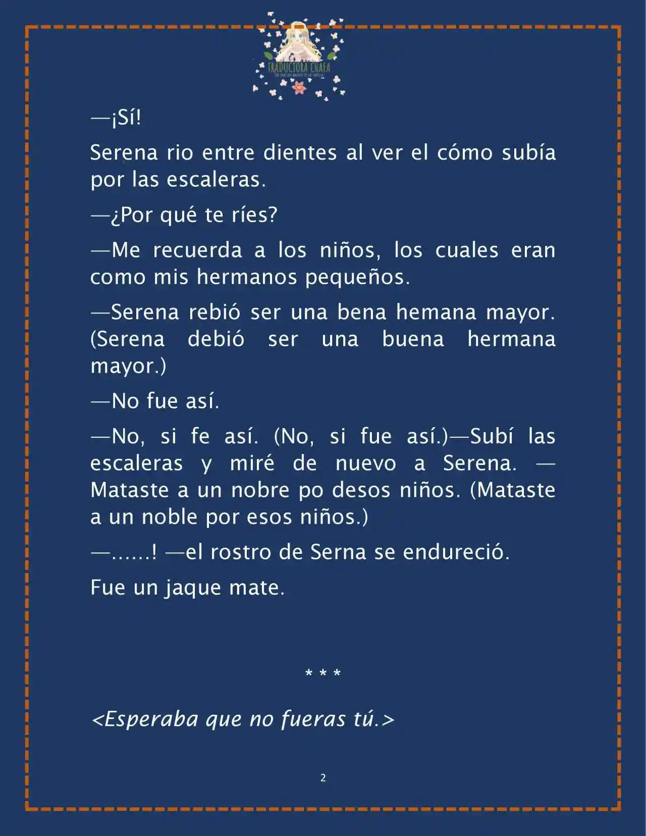 LA BEBE QUE CRIA UN VILLANO (Novela) - Capítulo 30 - Página 4 - LectorTMOo