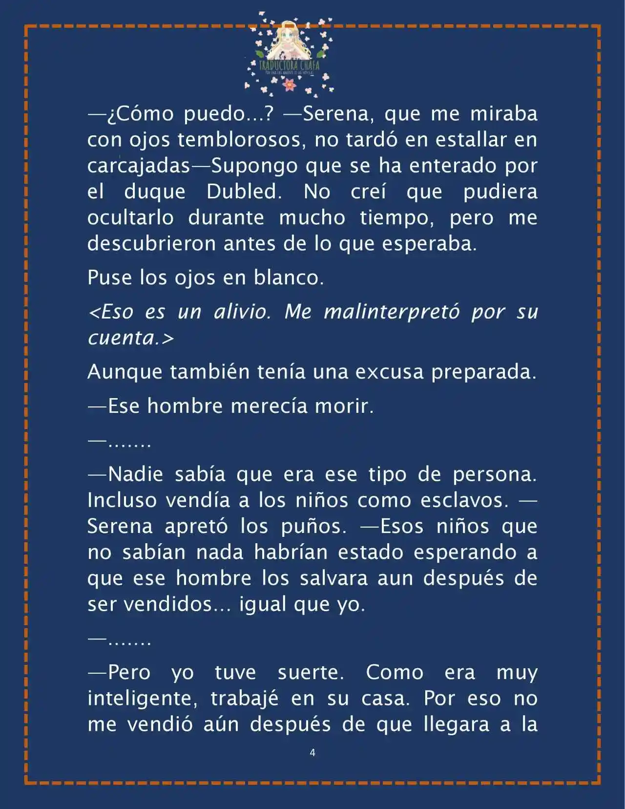 LA BEBE QUE CRIA UN VILLANO (Novela) - Capítulo 30 - Página 6 - LectorTMOo