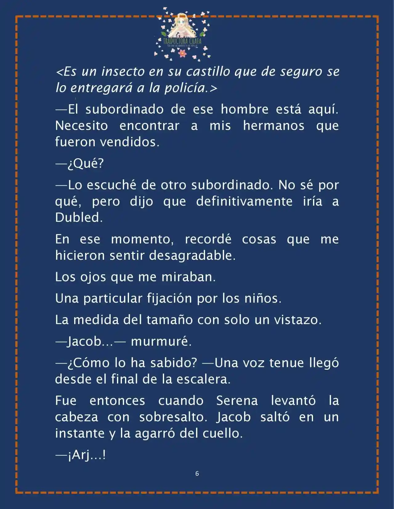 LA BEBE QUE CRIA UN VILLANO (Novela) - Capítulo 30 - Página 8 - LectorTMOo