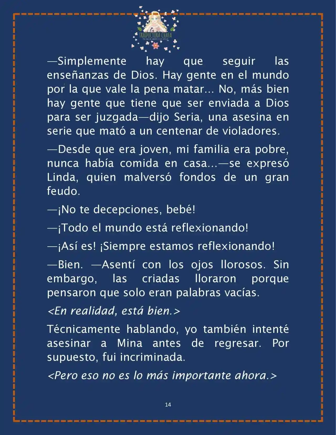 LA BEBE QUE CRIA UN VILLANO (Novela) - Capítulo 30 - Página 16 - LectorTMOo
