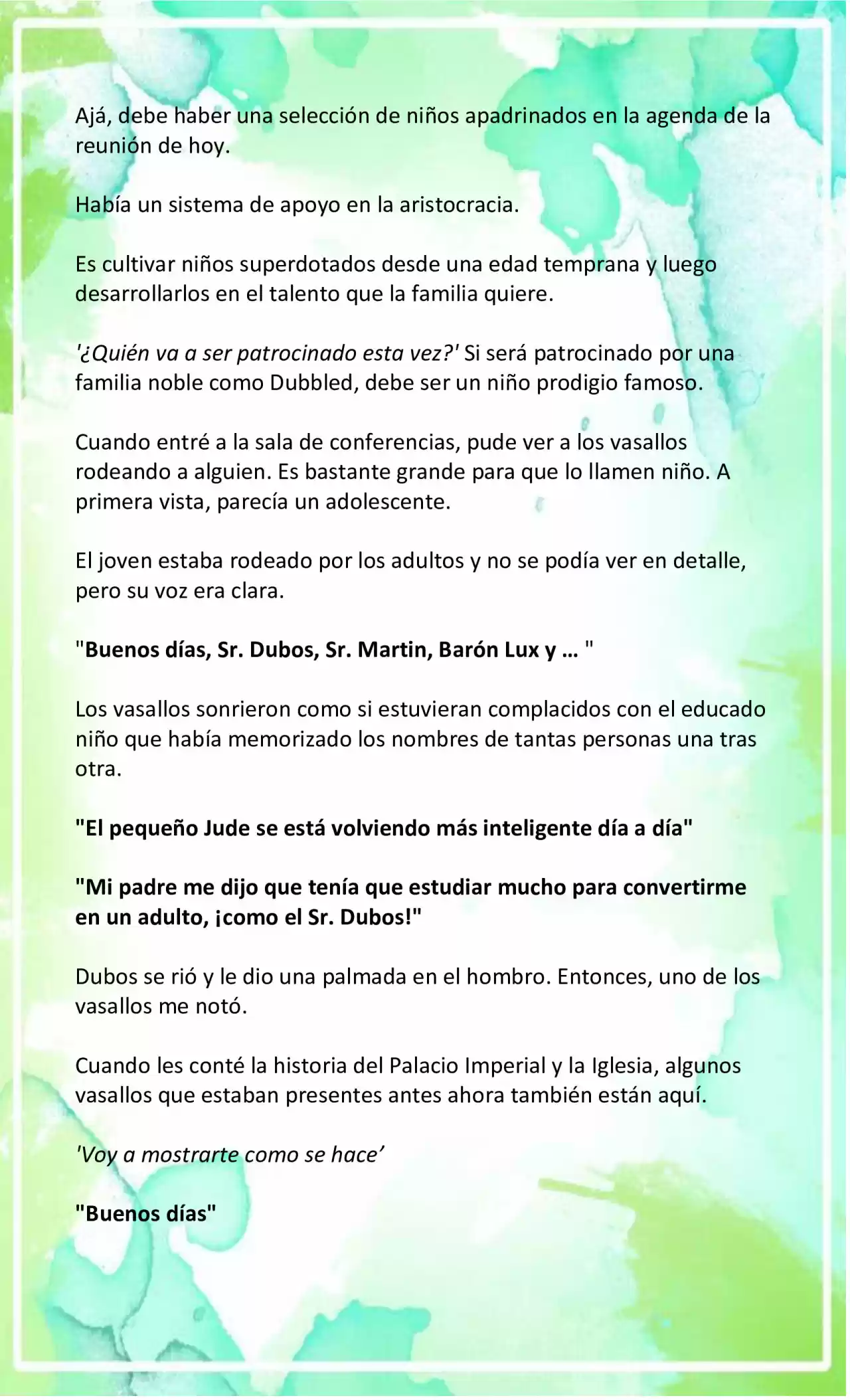 LA BEBE QUE CRIA UN VILLANO (Novela) - Capítulo 5 - Página 5 - LectorTMOo