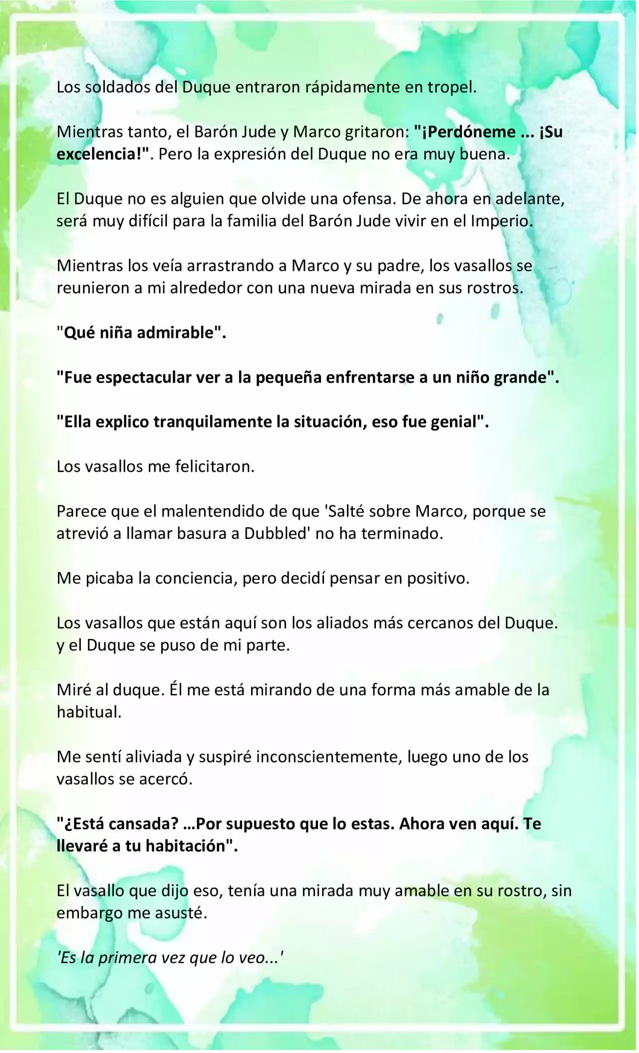 LA BEBE QUE CRIA UN VILLANO (Novela) - Capítulo 6 - Página 4 - LectorTMOo