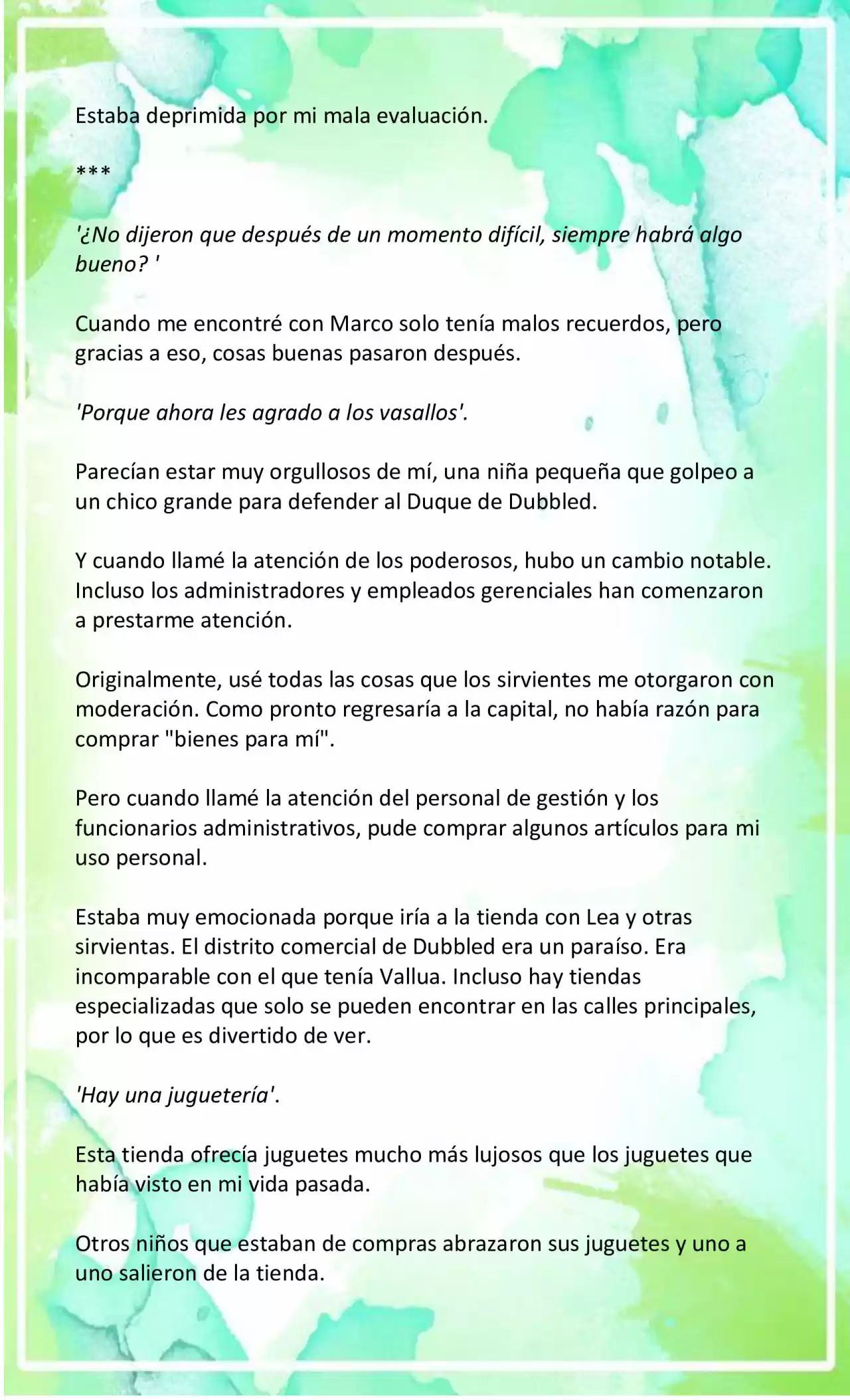 LA BEBE QUE CRIA UN VILLANO (Novela) - Capítulo 6 - Página 6 - LectorTMOo