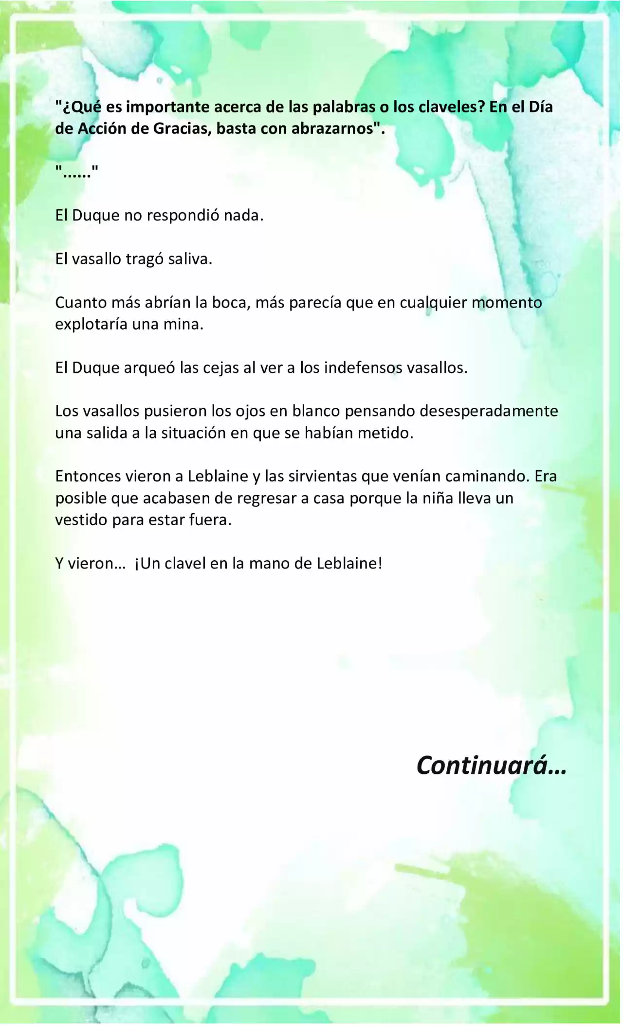 LA BEBE QUE CRIA UN VILLANO (Novela) - Capítulo 6 - Página 11 - LectorTMOo