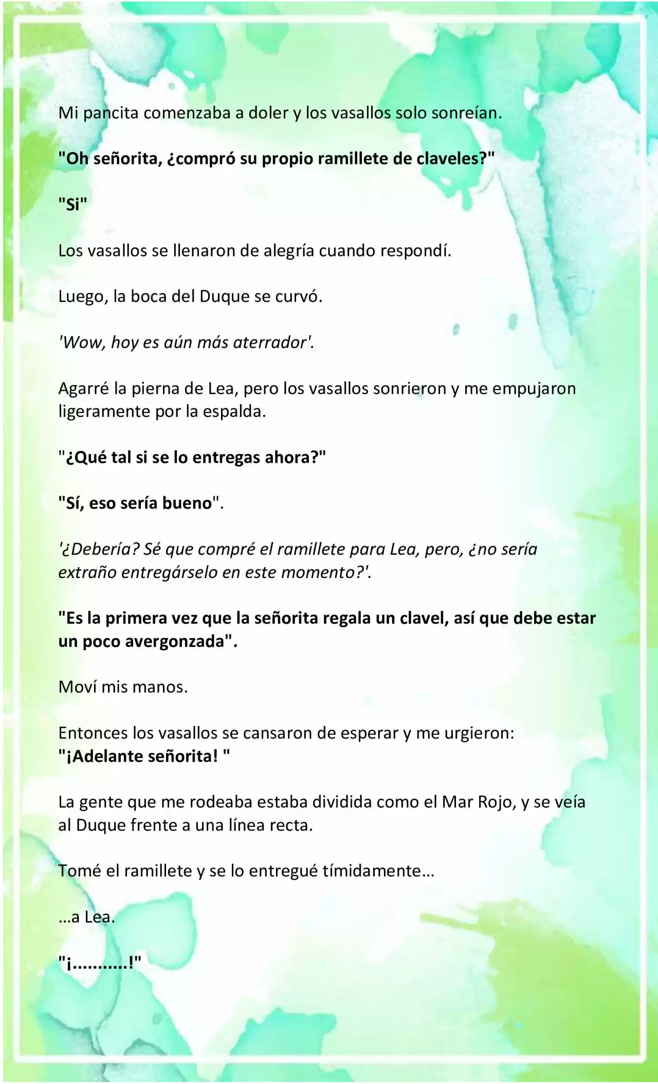 LA BEBE QUE CRIA UN VILLANO (Novela) - Capítulo 7 - Página 4 - LectorTMOo