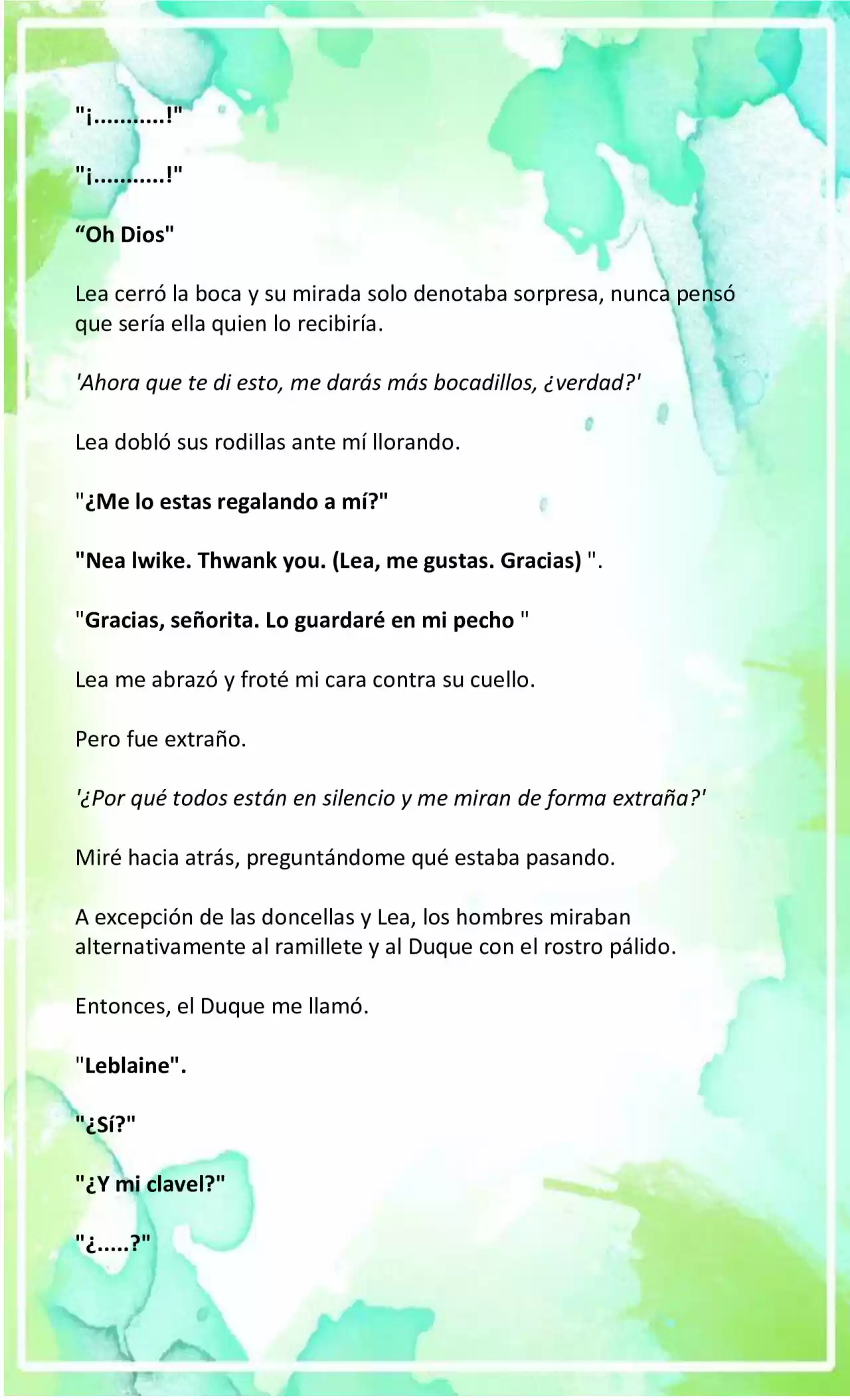 LA BEBE QUE CRIA UN VILLANO (Novela) - Capítulo 7 - Página 5 - LectorTMOo