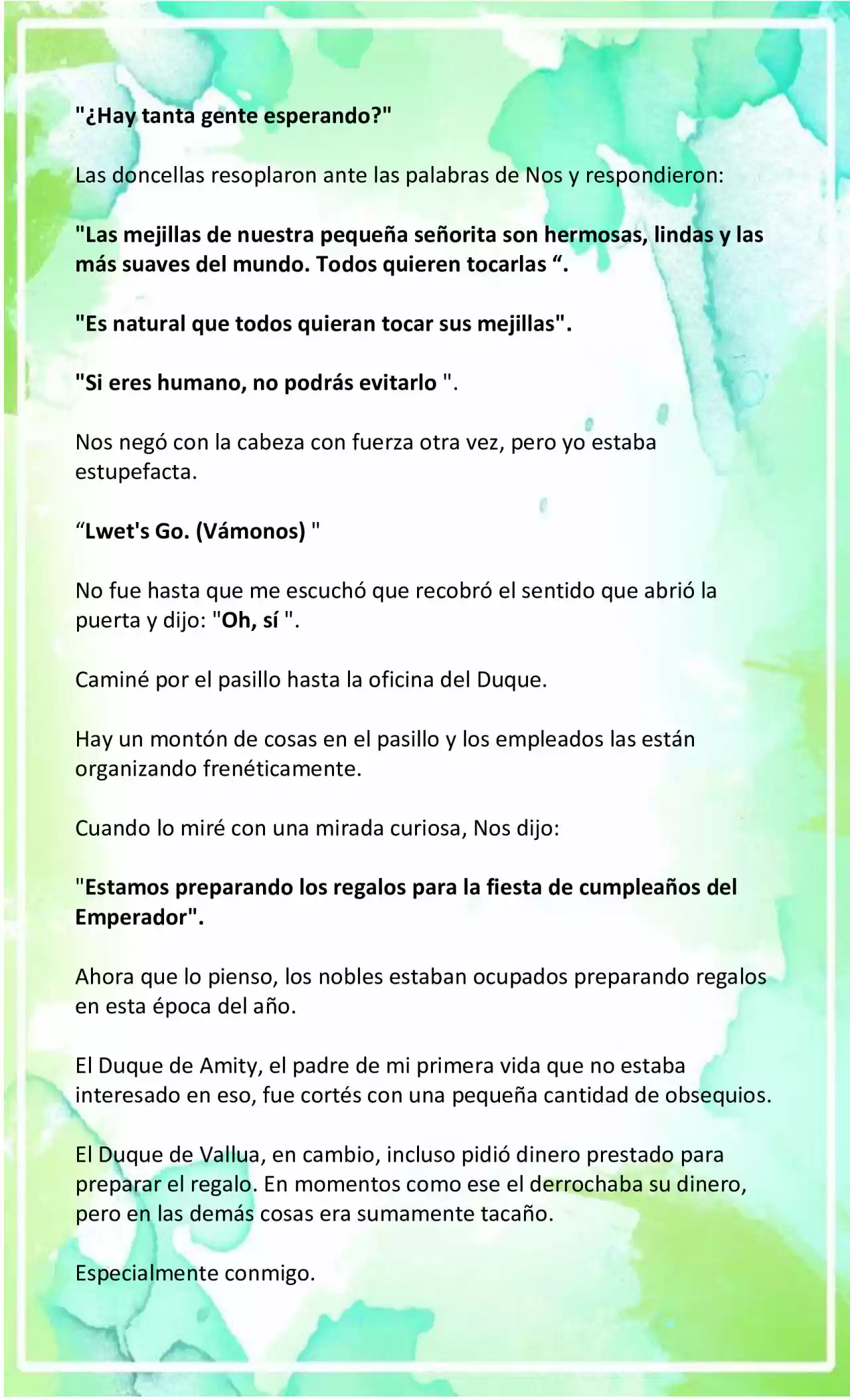 LA BEBE QUE CRIA UN VILLANO (Novela) - Capítulo 7 - Página 8 - LectorTMOo