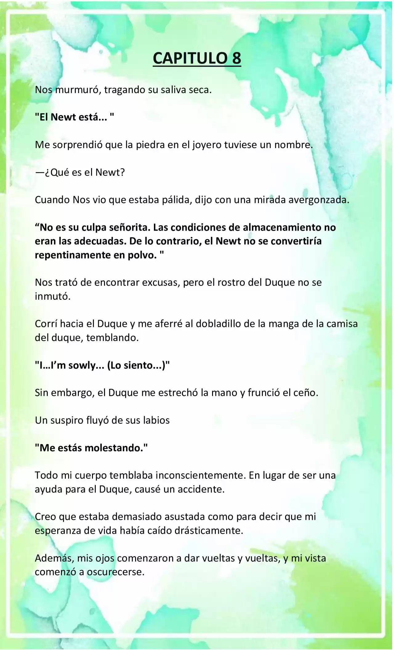 LA BEBE QUE CRIA UN VILLANO (Novela) - Capítulo 8 - Página 3 - LectorTMOo