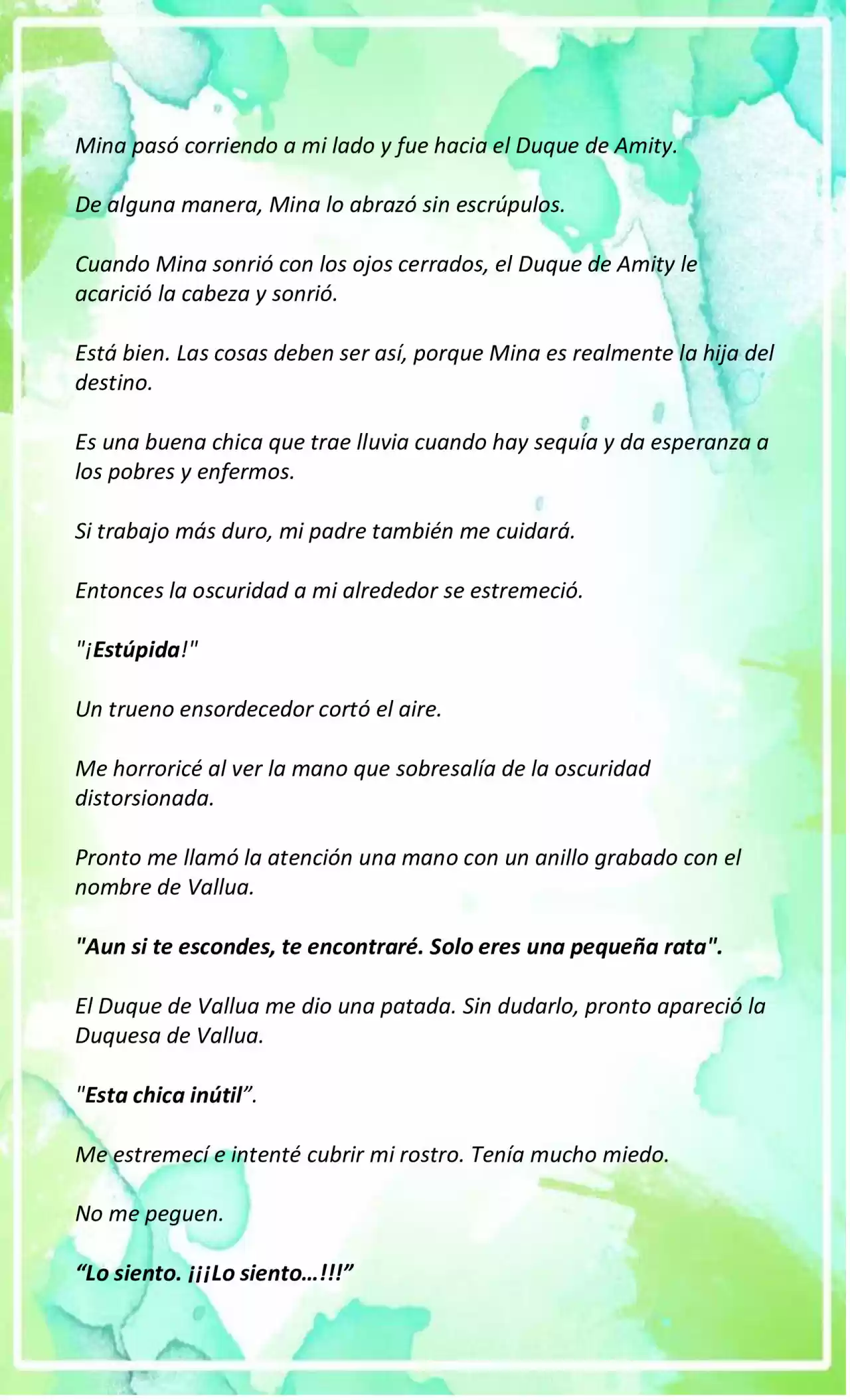 LA BEBE QUE CRIA UN VILLANO (Novela) - Capítulo 8 - Página 5 - LectorTMOo