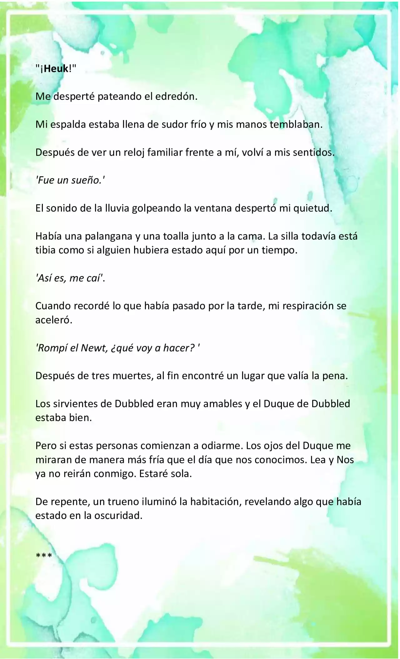 LA BEBE QUE CRIA UN VILLANO (Novela) - Capítulo 8 - Página 6 - LectorTMOo
