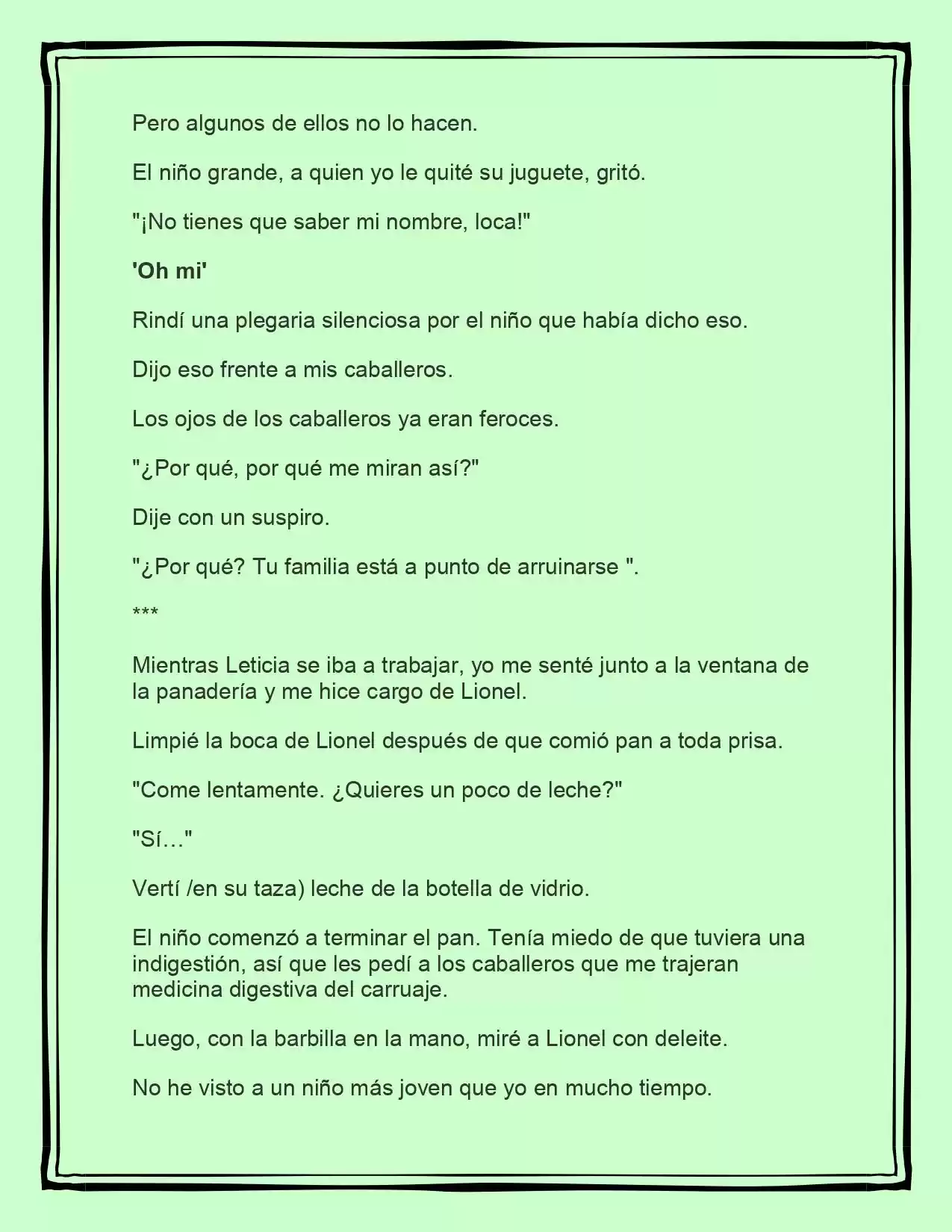 LA BEBE QUE CRIA UN VILLANO (Novela) - Capítulo 89 - Página 2 - LectorTMOo