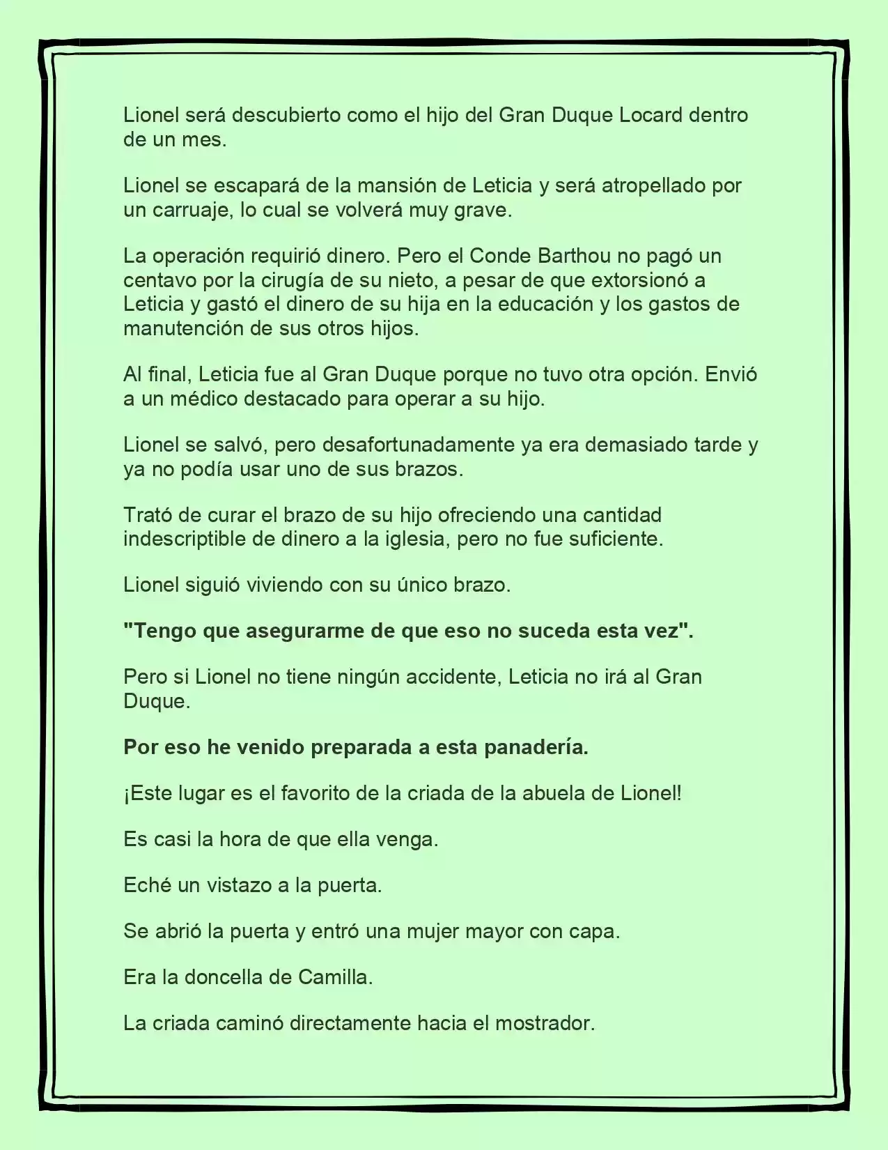 LA BEBE QUE CRIA UN VILLANO (Novela) - Capítulo 89 - Página 4 - LectorTMOo