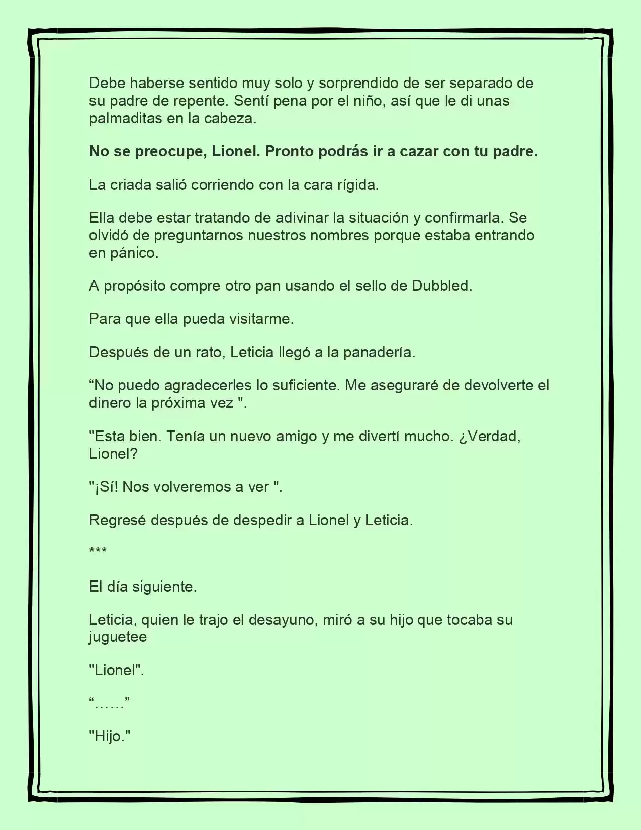 LA BEBE QUE CRIA UN VILLANO (Novela) - Capítulo 89 - Página 6 - LectorTMOo