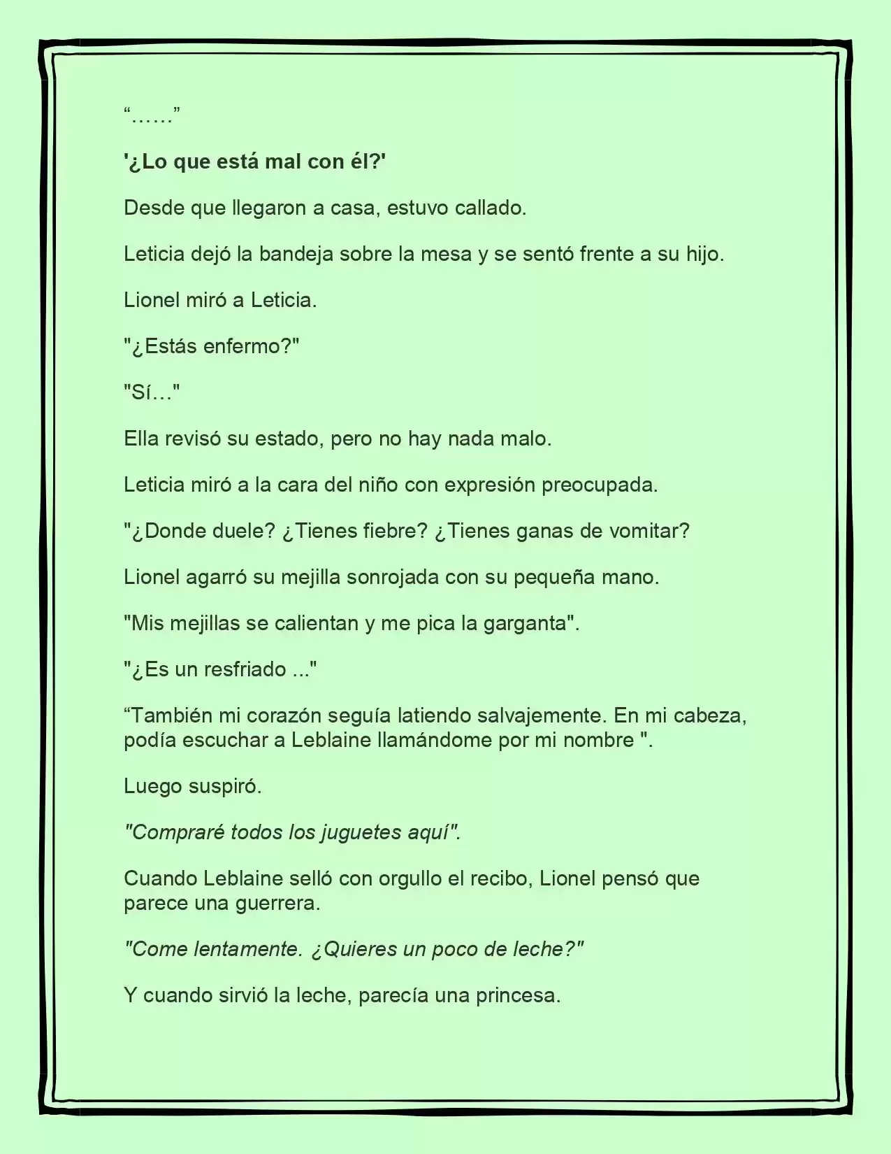LA BEBE QUE CRIA UN VILLANO (Novela) - Capítulo 89 - Página 7 - LectorTMOo