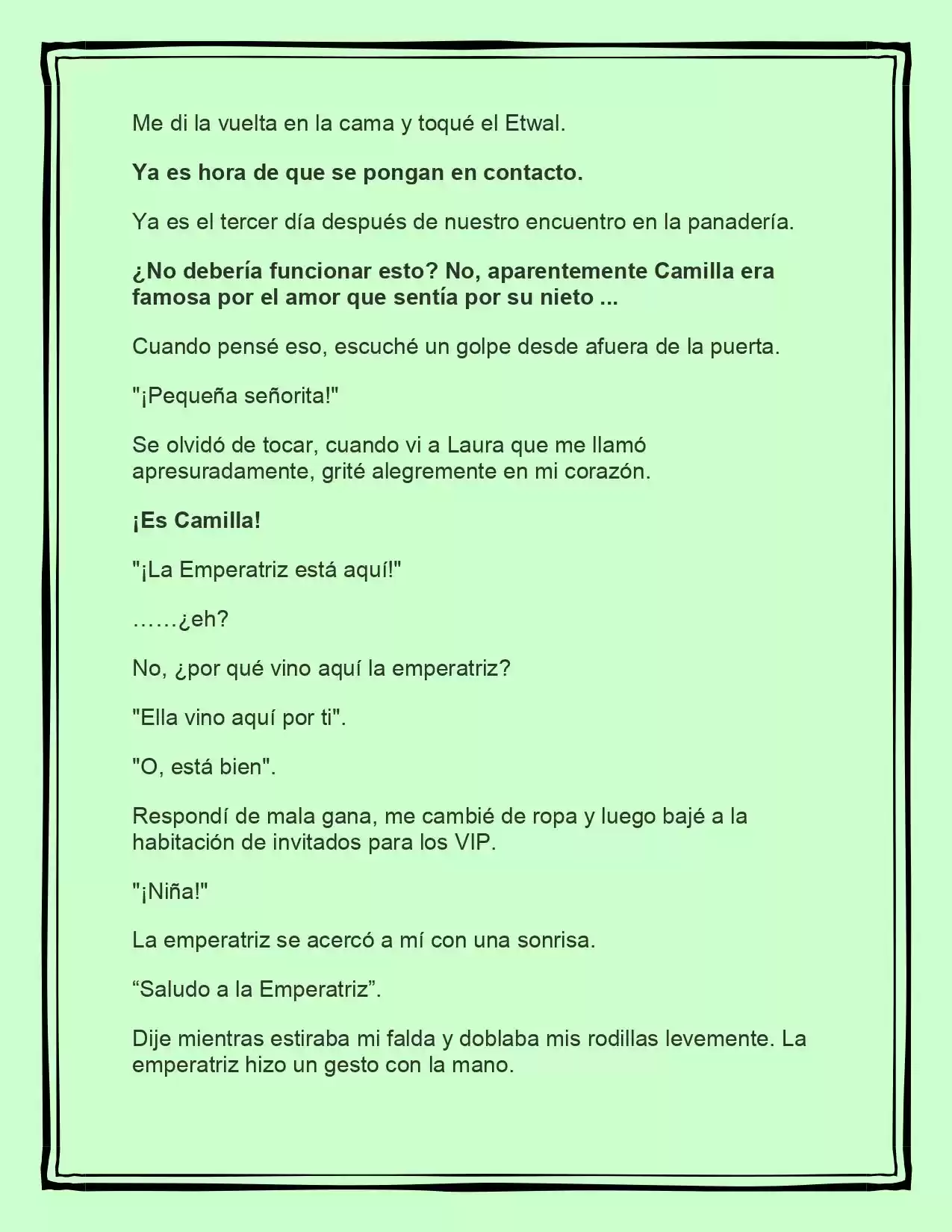 LA BEBE QUE CRIA UN VILLANO (Novela) - Capítulo 89 - Página 9 - LectorTMOo
