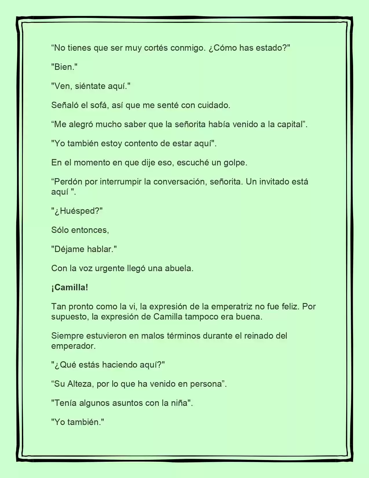 LA BEBE QUE CRIA UN VILLANO (Novela) - Capítulo 89 - Página 10 - LectorTMOo