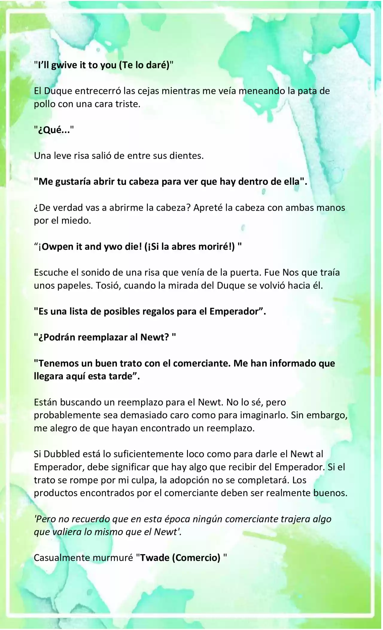 LA BEBE QUE CRIA UN VILLANO (Novela) - Capítulo 9 - Página 5 - LectorTMOo