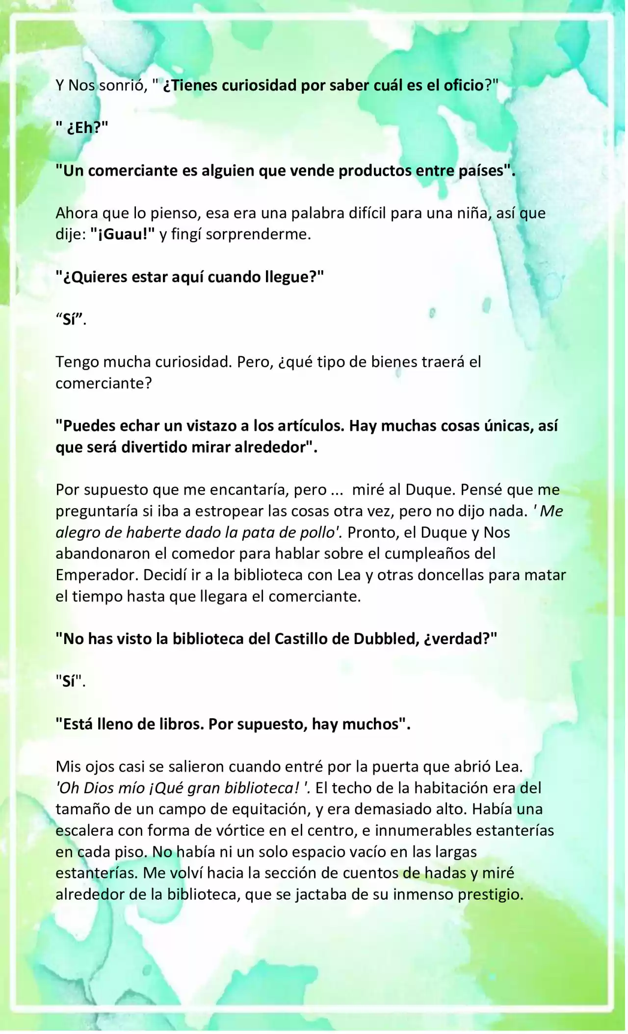 LA BEBE QUE CRIA UN VILLANO (Novela) - Capítulo 9 - Página 6 - LectorTMOo