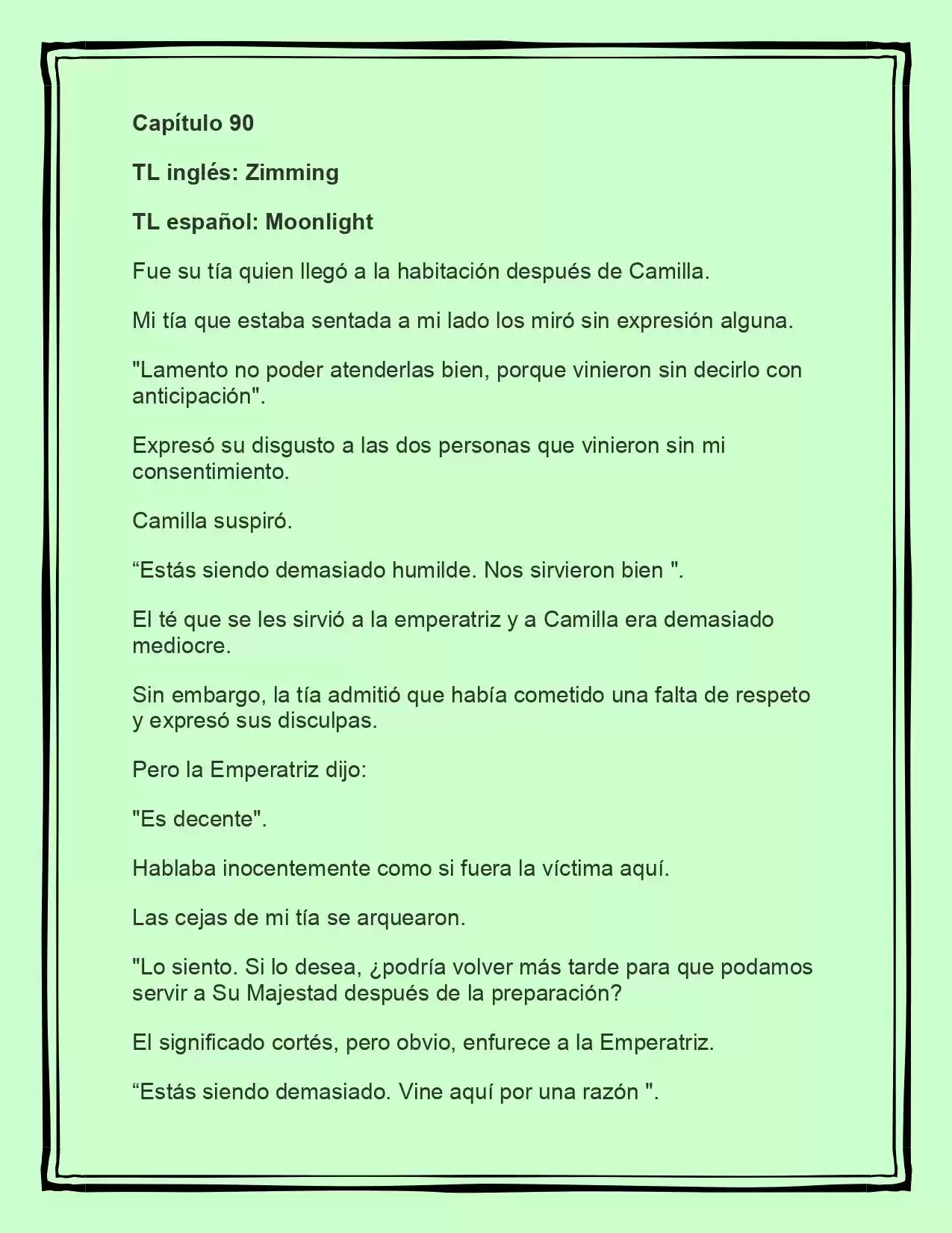LA BEBE QUE CRIA UN VILLANO (Novela) - Capítulo 90 - Página 1 - LectorTMOo
