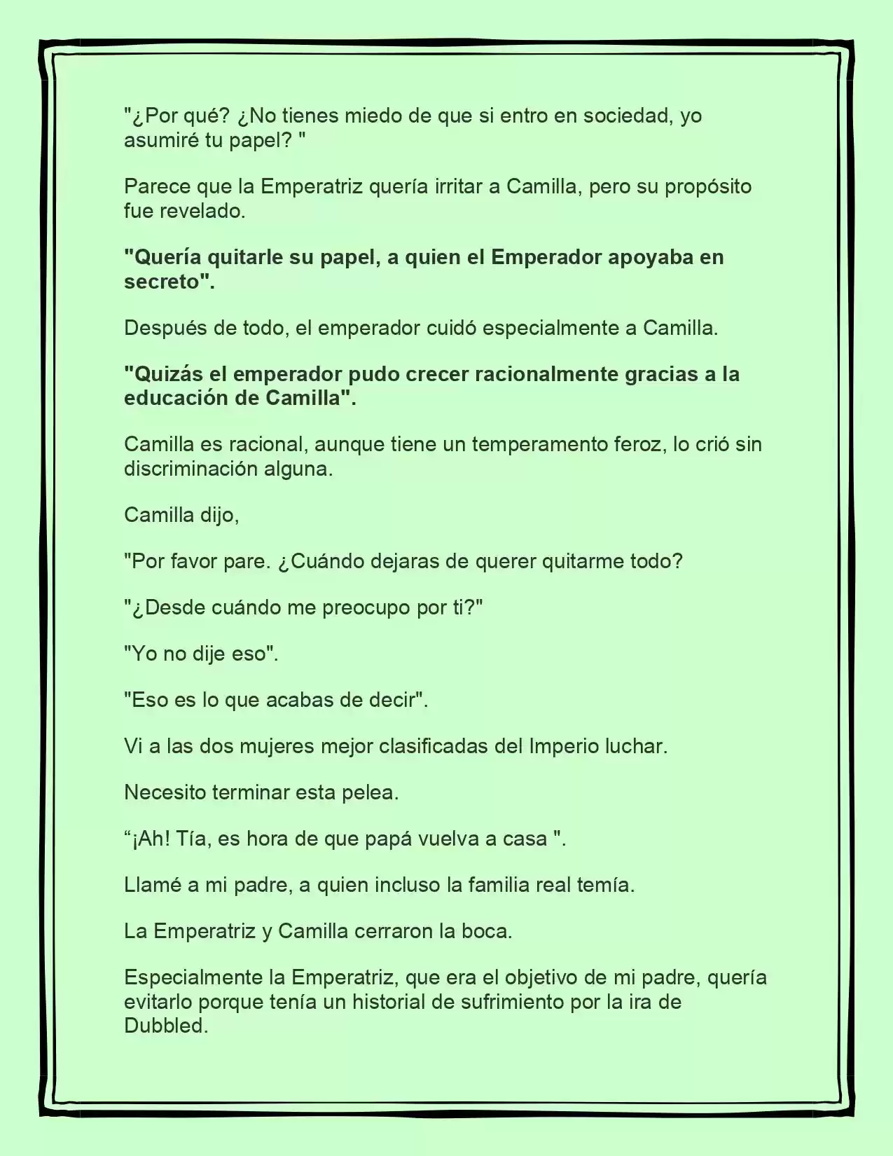LA BEBE QUE CRIA UN VILLANO (Novela) - Capítulo 90 - Página 3 - LectorTMOo