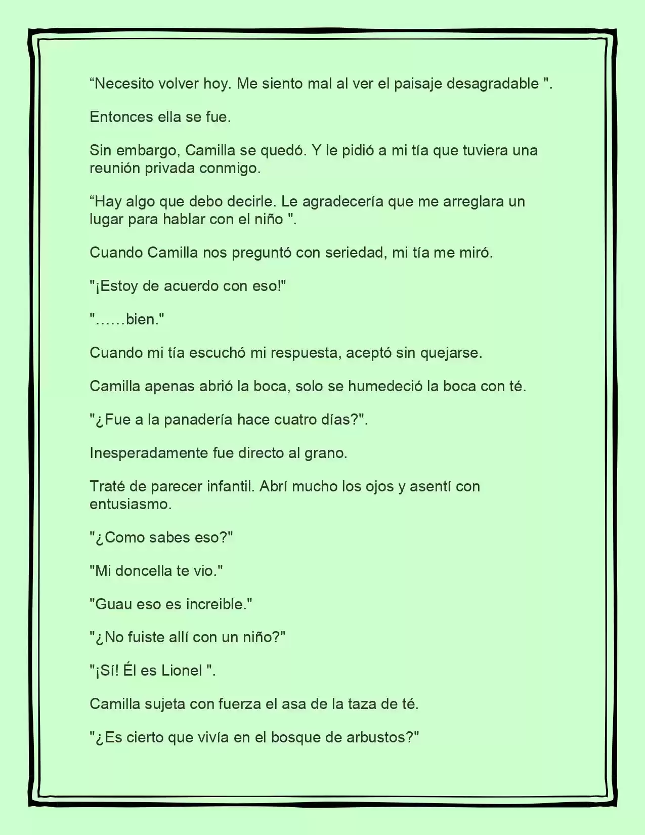 LA BEBE QUE CRIA UN VILLANO (Novela) - Capítulo 90 - Página 4 - LectorTMOo