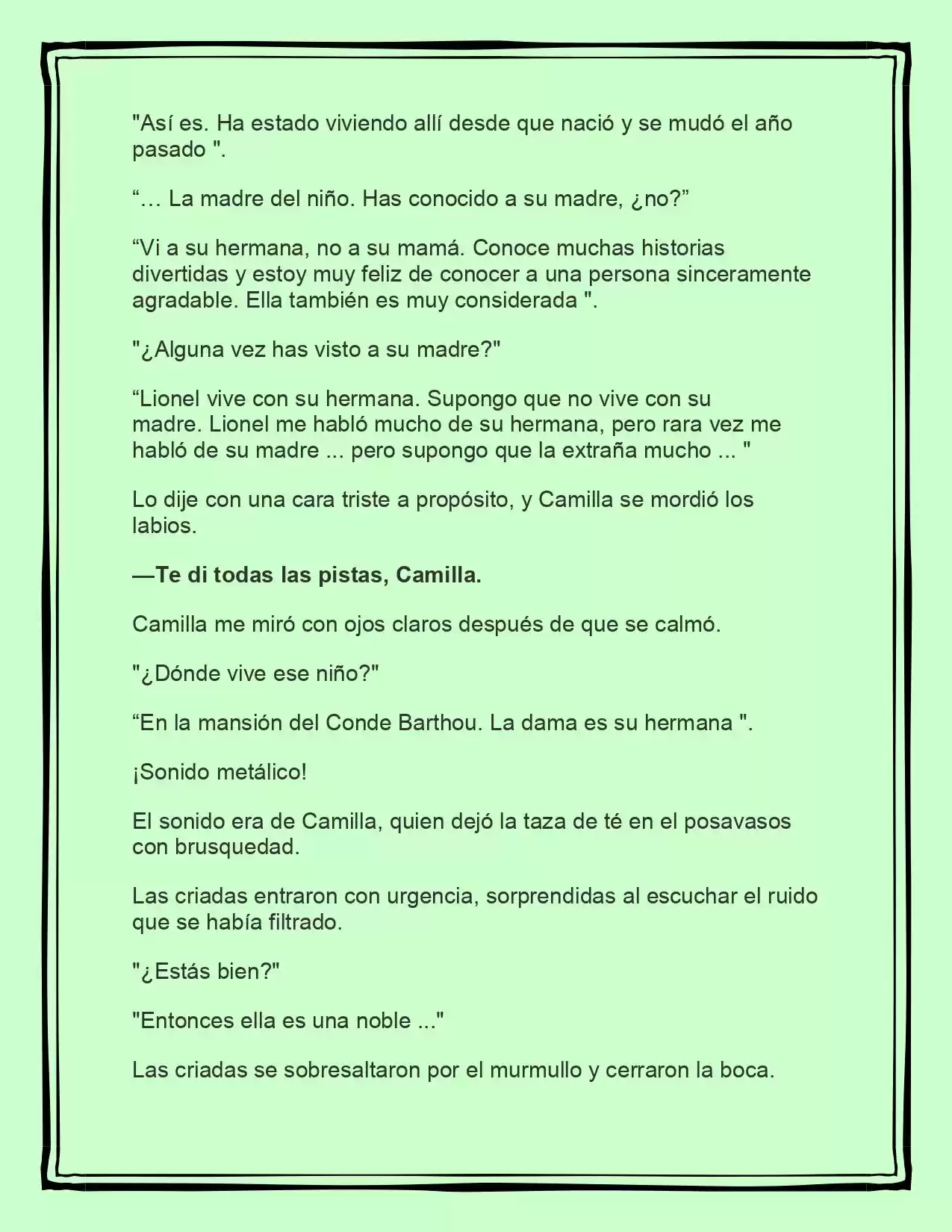 LA BEBE QUE CRIA UN VILLANO (Novela) - Capítulo 90 - Página 5 - LectorTMOo