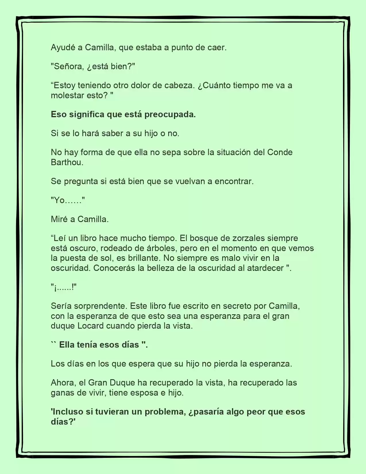 LA BEBE QUE CRIA UN VILLANO (Novela) - Capítulo 90 - Página 6 - LectorTMOo