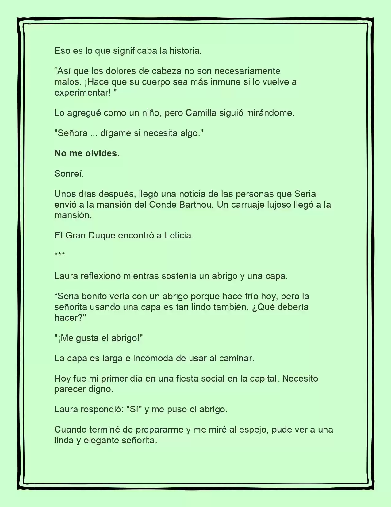 LA BEBE QUE CRIA UN VILLANO (Novela) - Capítulo 90 - Página 7 - LectorTMOo
