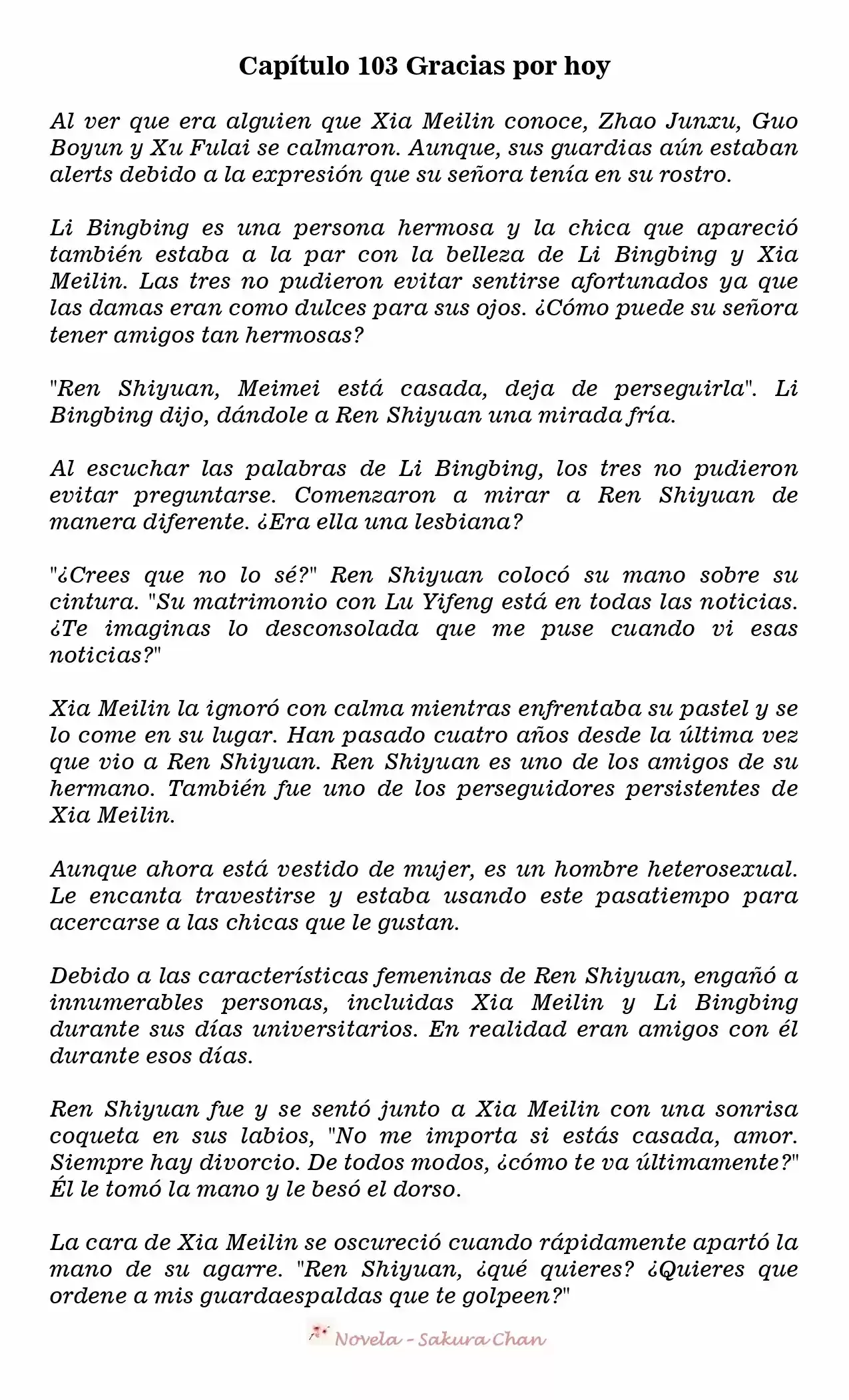 La Bella Durmiente Del Diablo (Libro 1) (Novela) - Capítulo 103 - Página 3 - LectorTMOo