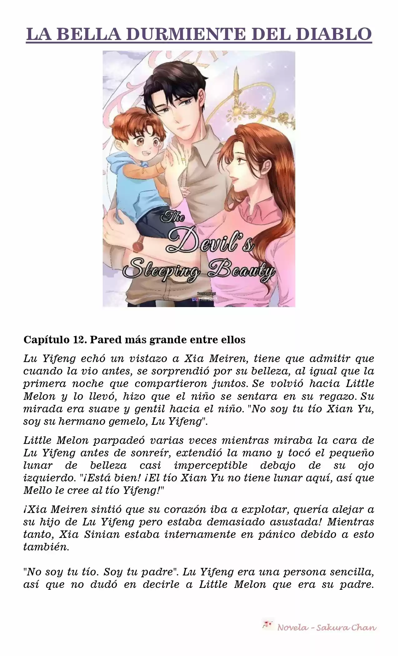La Bella Durmiente Del Diablo (Libro 1) (Novela) - Capítulo 12 - Página 1 - LectorTMOo