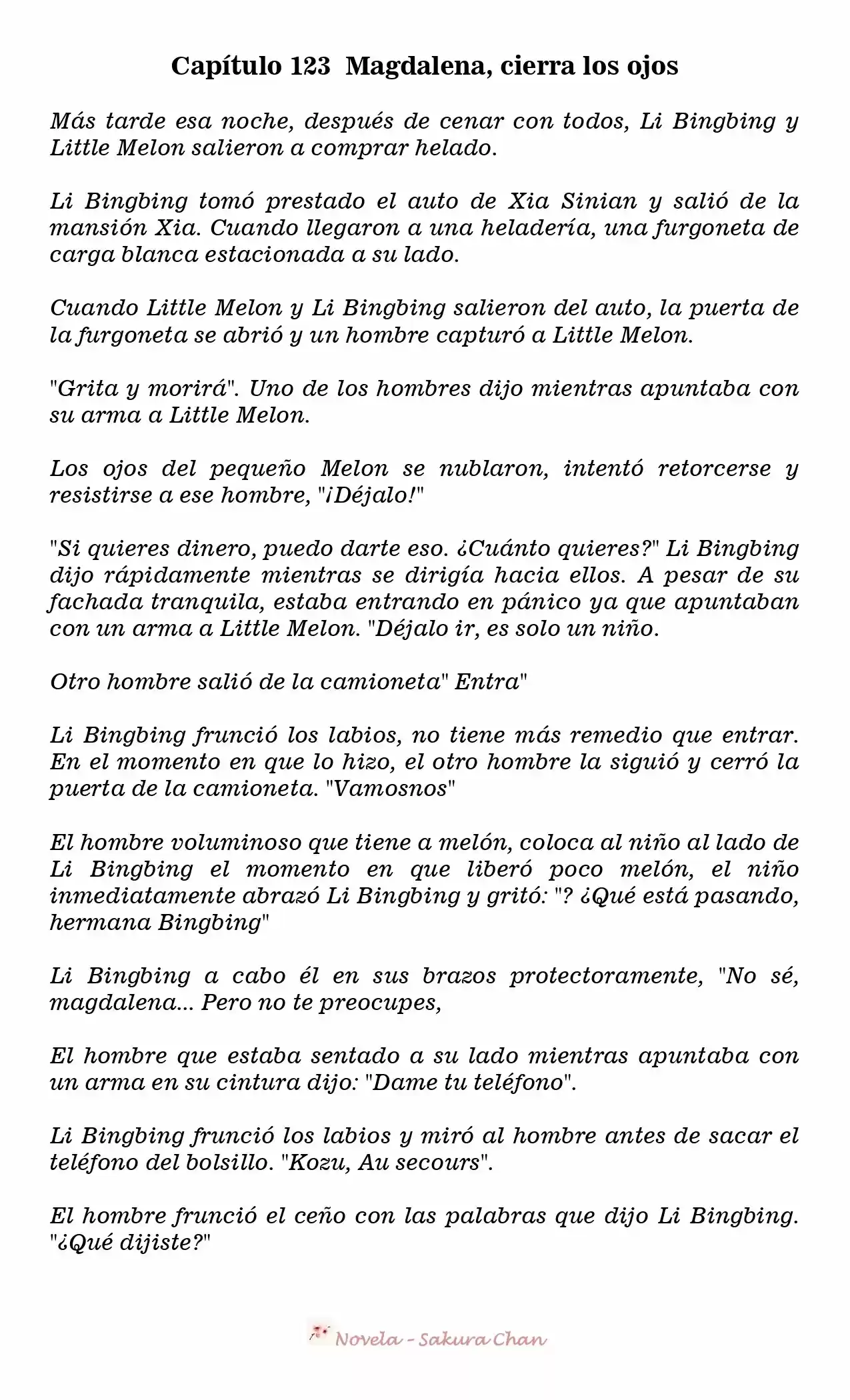 La Bella Durmiente Del Diablo (Libro 1) (Novela) - Capítulo 123 - Página 4 - LectorTMOo