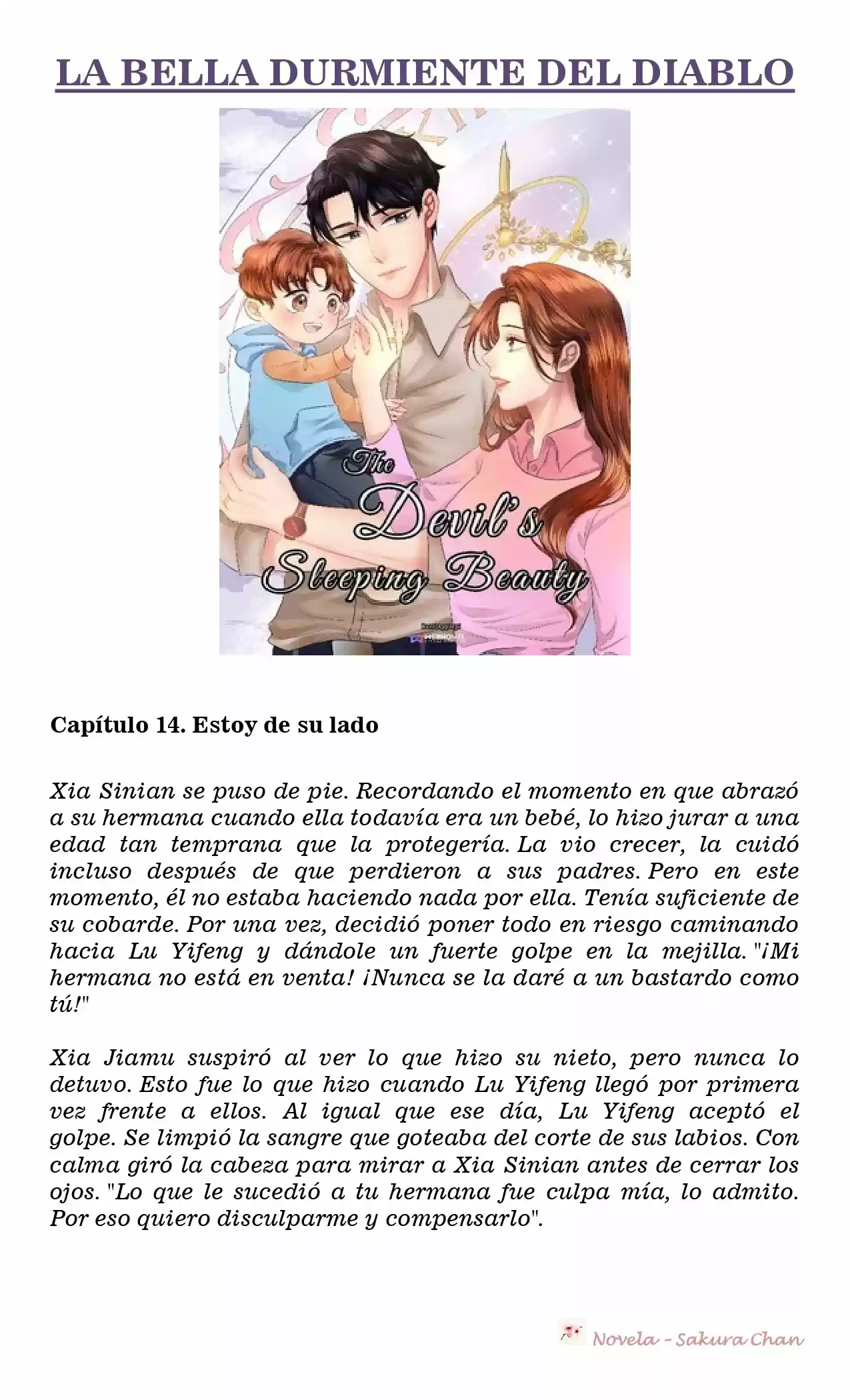 La Bella Durmiente Del Diablo (Libro 1) (Novela) - Capítulo 14 - Página 1 - LectorTMOo