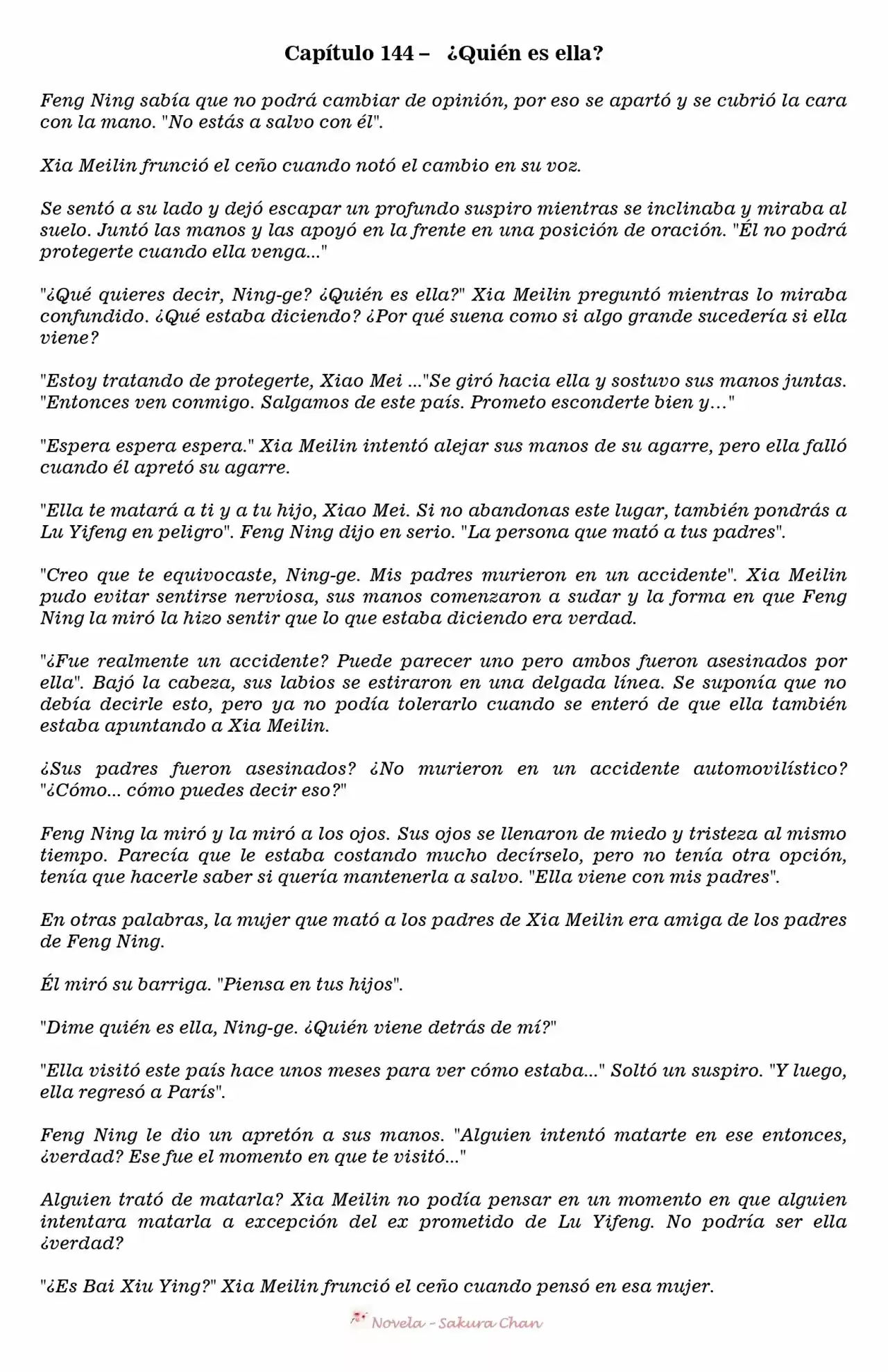 La Bella Durmiente Del Diablo (Libro 1) (Novela) - Capítulo 144 - Página 3 - LectorTMOo