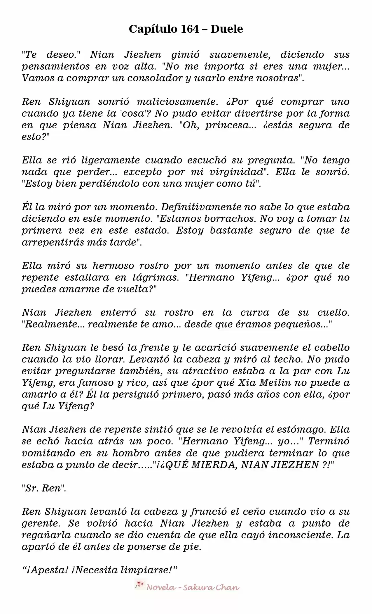 La Bella Durmiente Del Diablo (Libro 1) (Novela) - Capítulo 164 - Página 5 - LectorTMOo