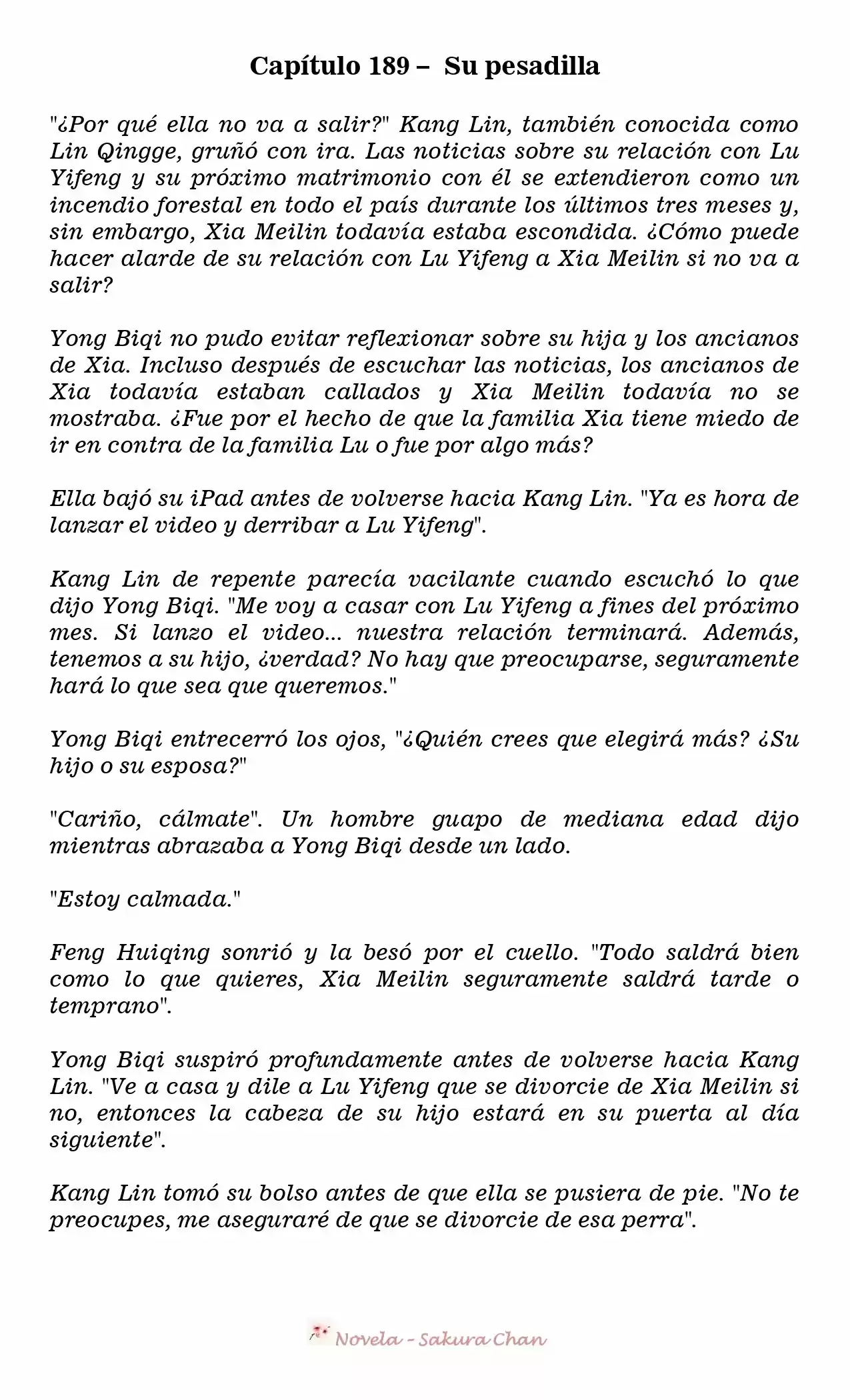 La Bella Durmiente Del Diablo (Libro 1) (Novela) - Capítulo 189 - Página 3 - LectorTMOo